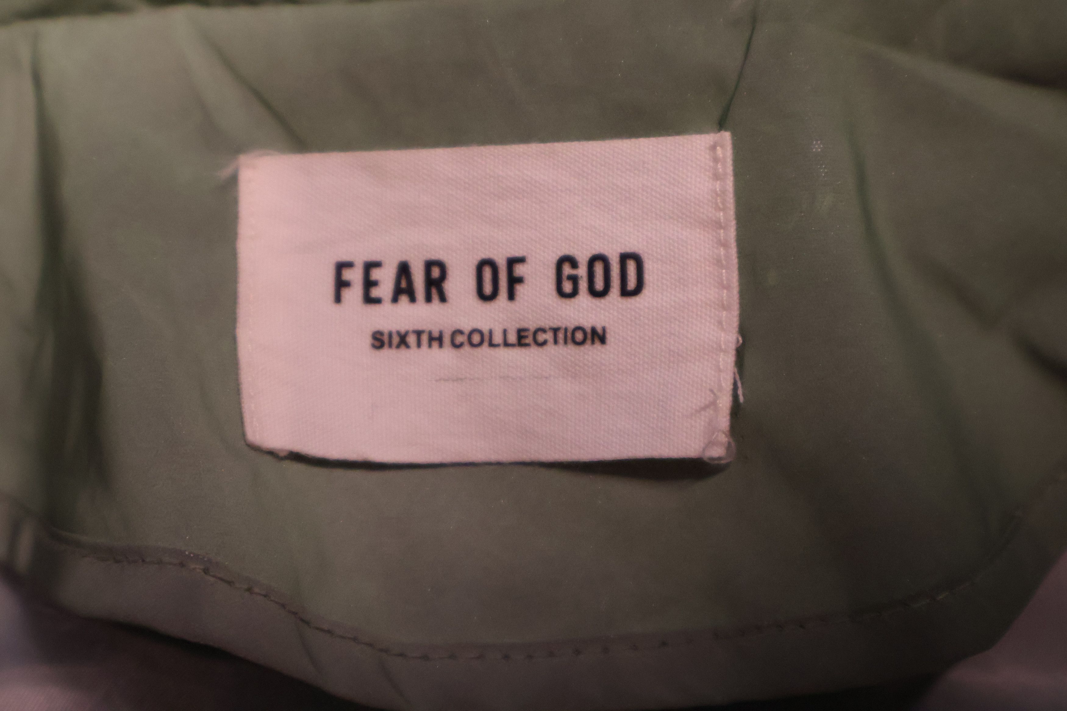 Fear of God Fear of God iridescent green nylon windbreaker - mens Medium Size US M / EU 48-50 / 2 - 9 Thumbnail