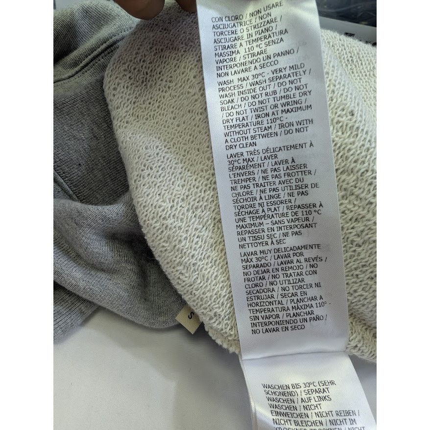 Gucci o1rshd1 Cotton Jersey Crewneck Sweatshirt in Grey Melange Size US S / EU 44-46 / 1 - 15 Thumbnail