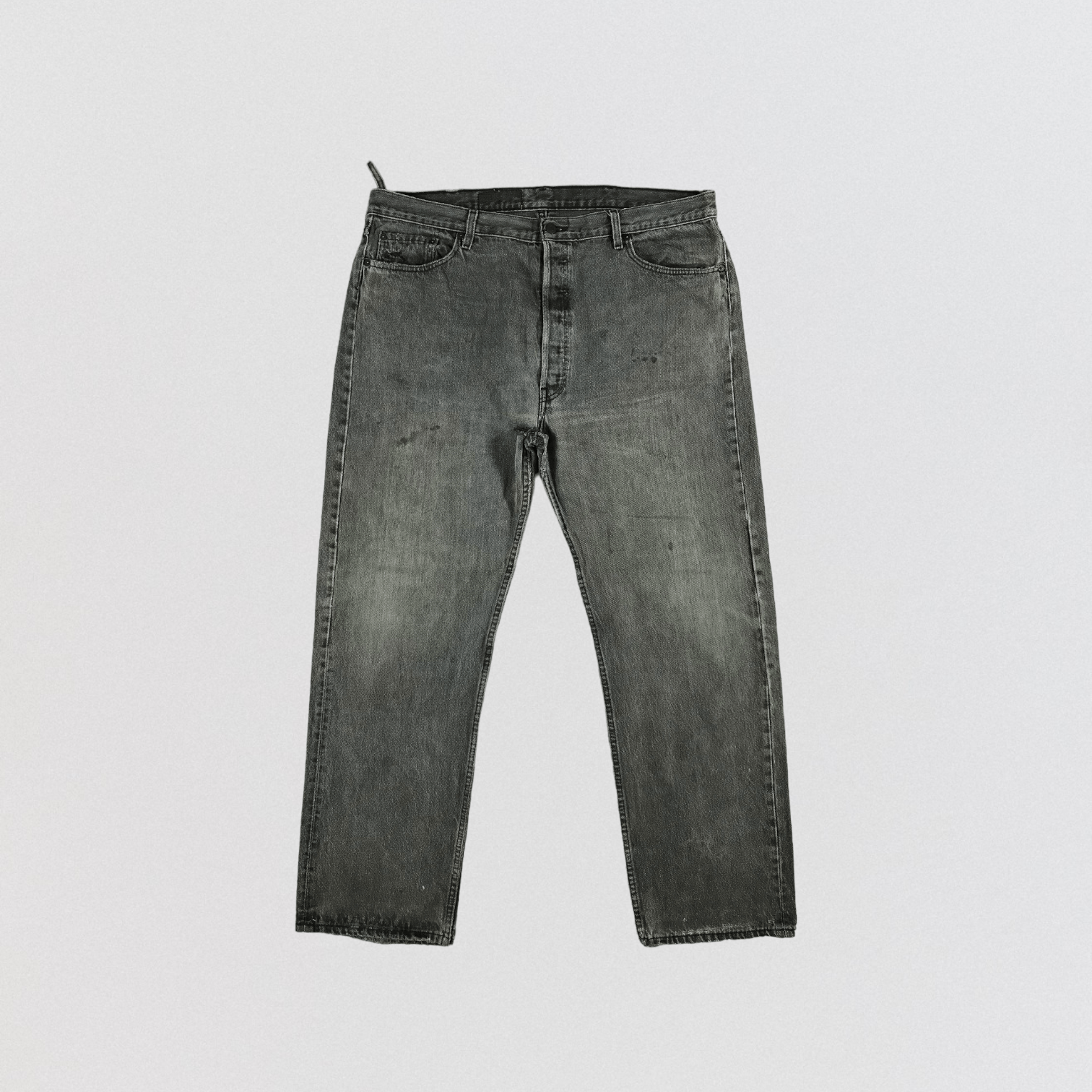 Levi's Vintage 90s Levis 501 Faded Black Jeans-JM2541 Size US 42 / EU 58 - 1 Thumbnail