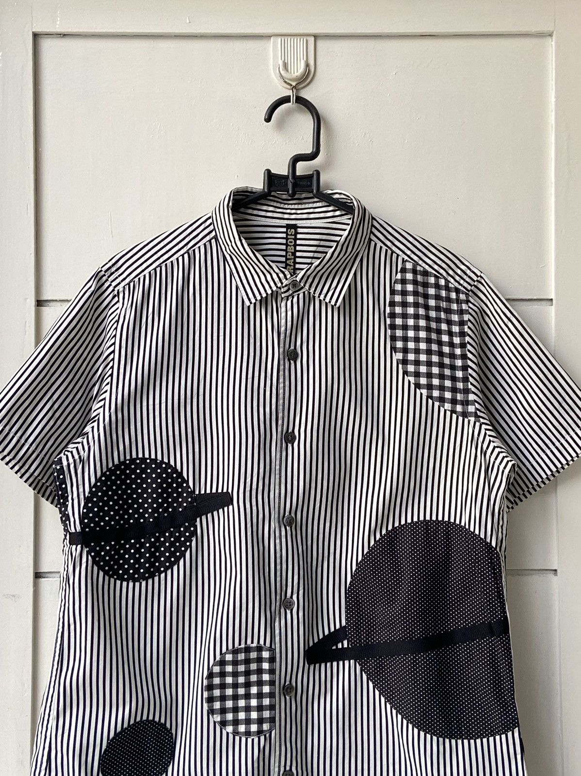 Frapbois × Issey Miyake × Japanese Brand FRAPBOIS Striped Shirt Size US S / EU 44-46 / 1 - 10 Thumbnail