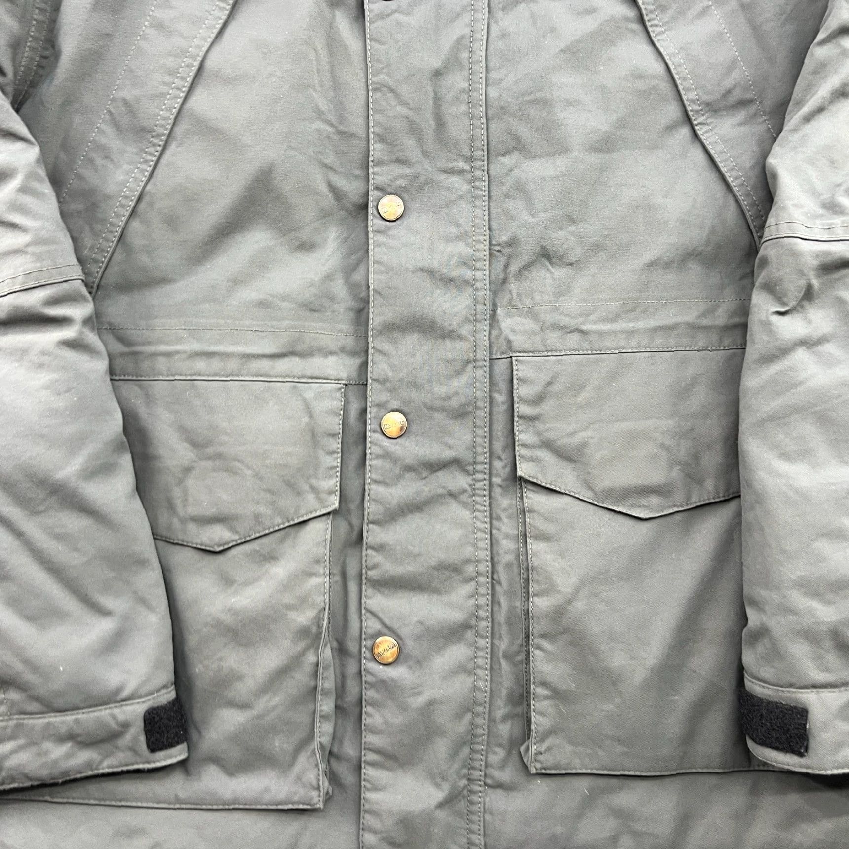 Vintage 66 Degree North Borsmork Goose Down Parka Jacket Mens Medium Hooded Gray Jacket Size US M / EU 48-50 / 2 - 4 Thumbnail