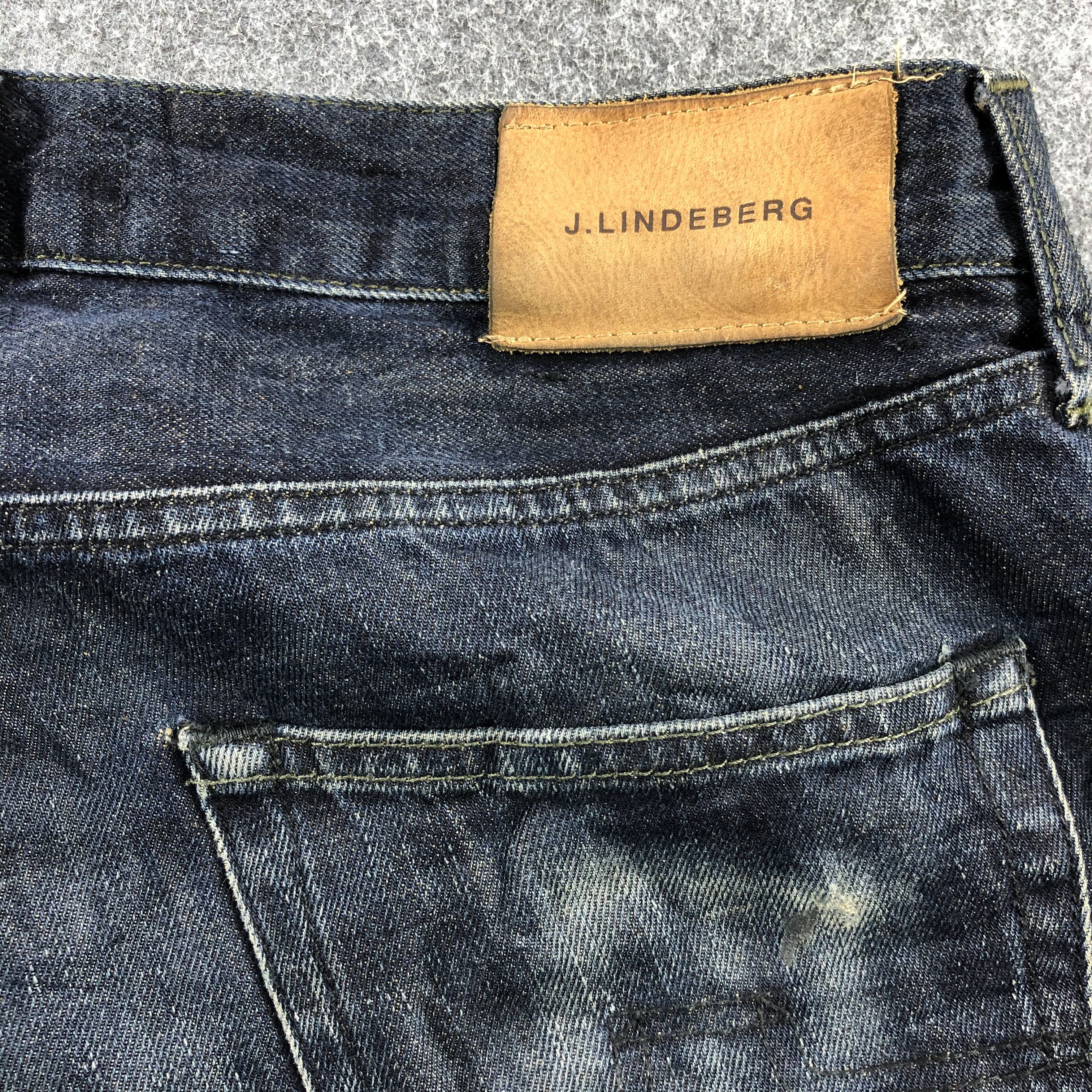J.Lindeberg Faded Vintage J.Lindeberg Jeans Dark Wash Denim-J1007 Size US 33 - 5 Thumbnail