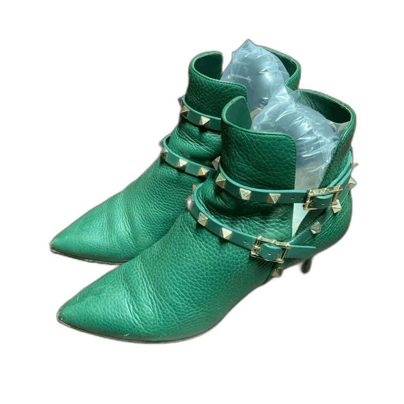Valentino Valentino Green Studded High Heels Size 36 Size US 6 / IT 36 - 1 Thumbnail