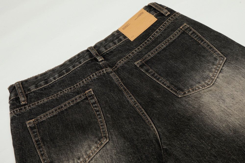 Vintage American high street retro casual washed distressed jeans Size US 32 / EU 48 - 6 Thumbnail