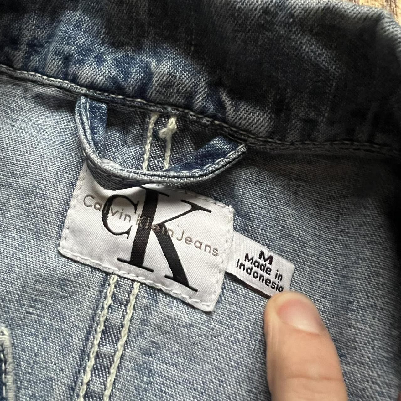 Calvin Klein Calvin Klein denim jean jacket Size US L / EU 52-54 / 3 - 4 Thumbnail