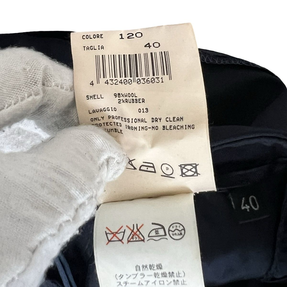 Neil Barrett NEIL BARRETT Sideline Wool Trousers Size US 40 / EU 56 - 5 Thumbnail