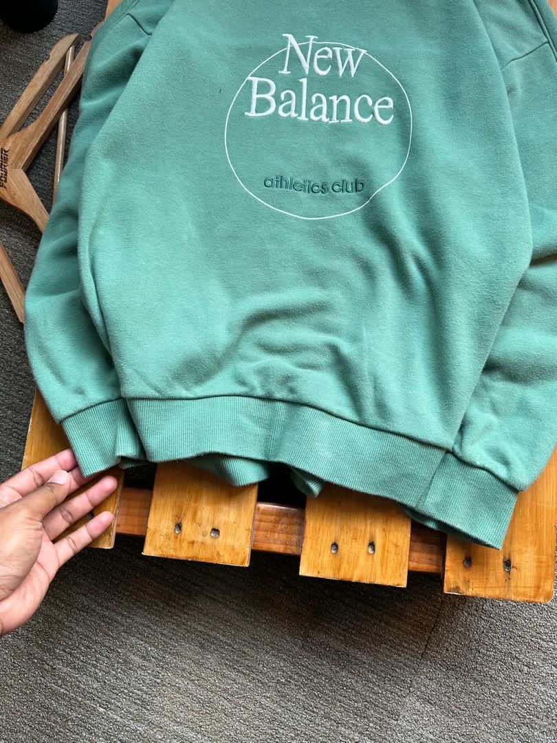 New Balance × Other NEW BALANCE EMBROIDERY SPELLOUT SWEATSHIRT Size US L / EU 52-54 / 3 - 3 Thumbnail
