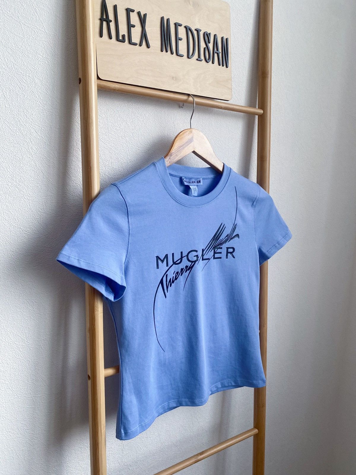 H&M × Mugler × Thierry Mugler Mugler x H&M Printed Fitted T-Shirt Size L Size L / US 10 / IT 46 - 17 Thumbnail