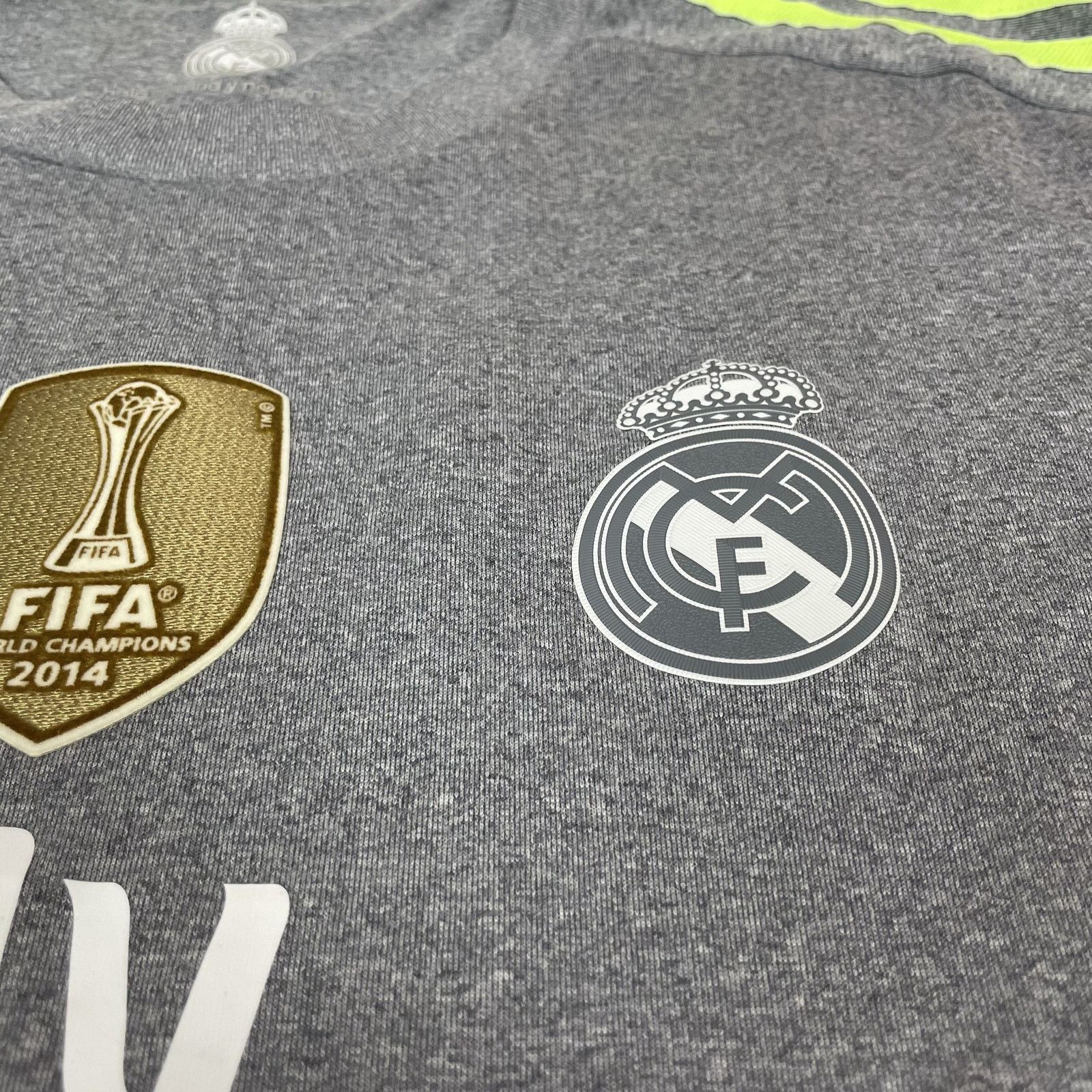 Adidas Adidas Men's Gray Real Madrid CF Cristiano Ronaldo Jersey XL Size US XL / EU 56 / 4 - 10 Thumbnail