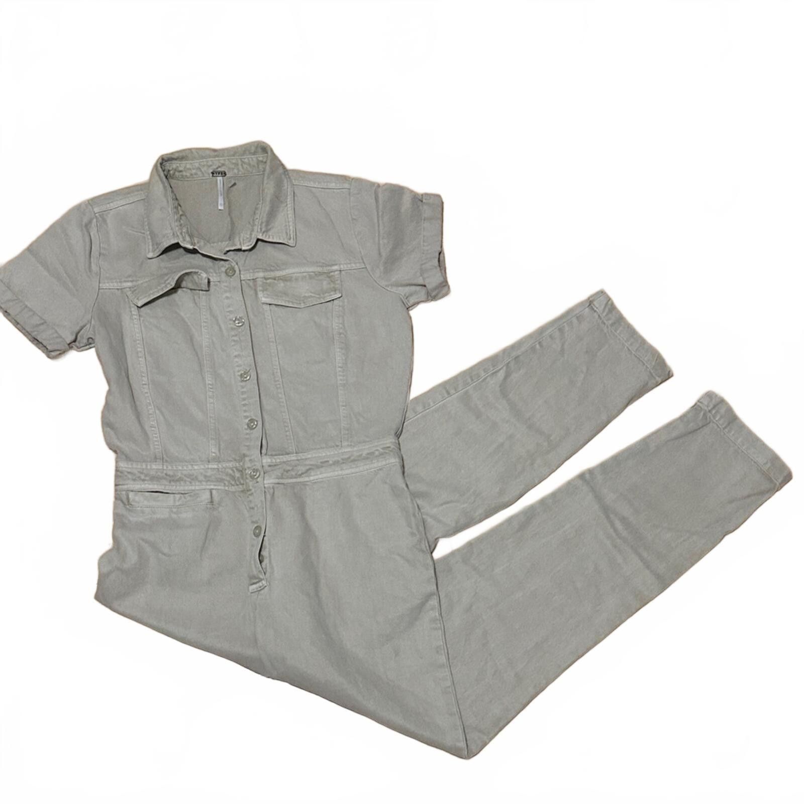 Other NWOT light green utility jumpsuit Size 26" / US 2 / IT 38 - 2 Thumbnail