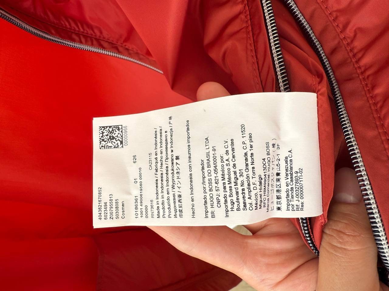 Hugo Boss Vintage Hugo Boss Light Red Jacket Size US L / EU 52-54 / 3 - 7 Thumbnail