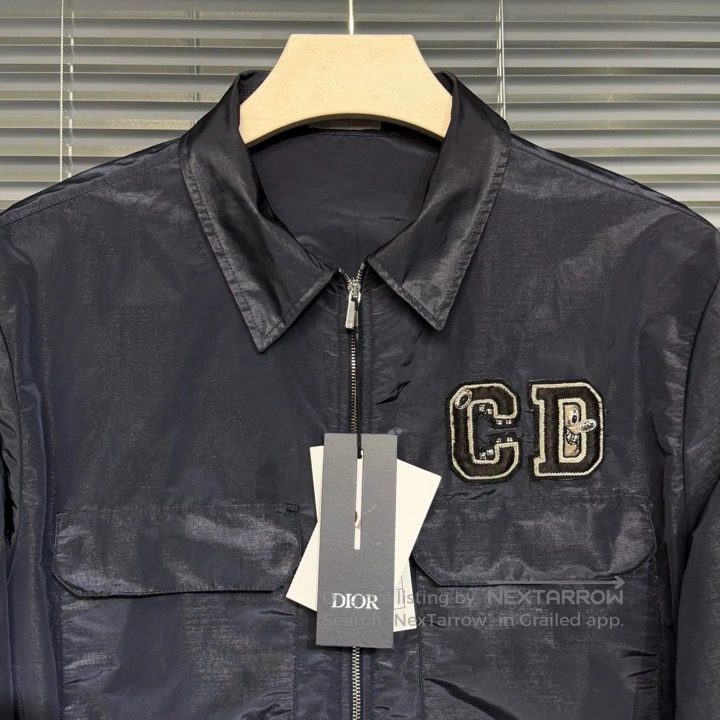 Dior Dior Kenny Scharf Windproof Jacket Blue. Size US L / EU 52-54 / 3 - 3 Thumbnail