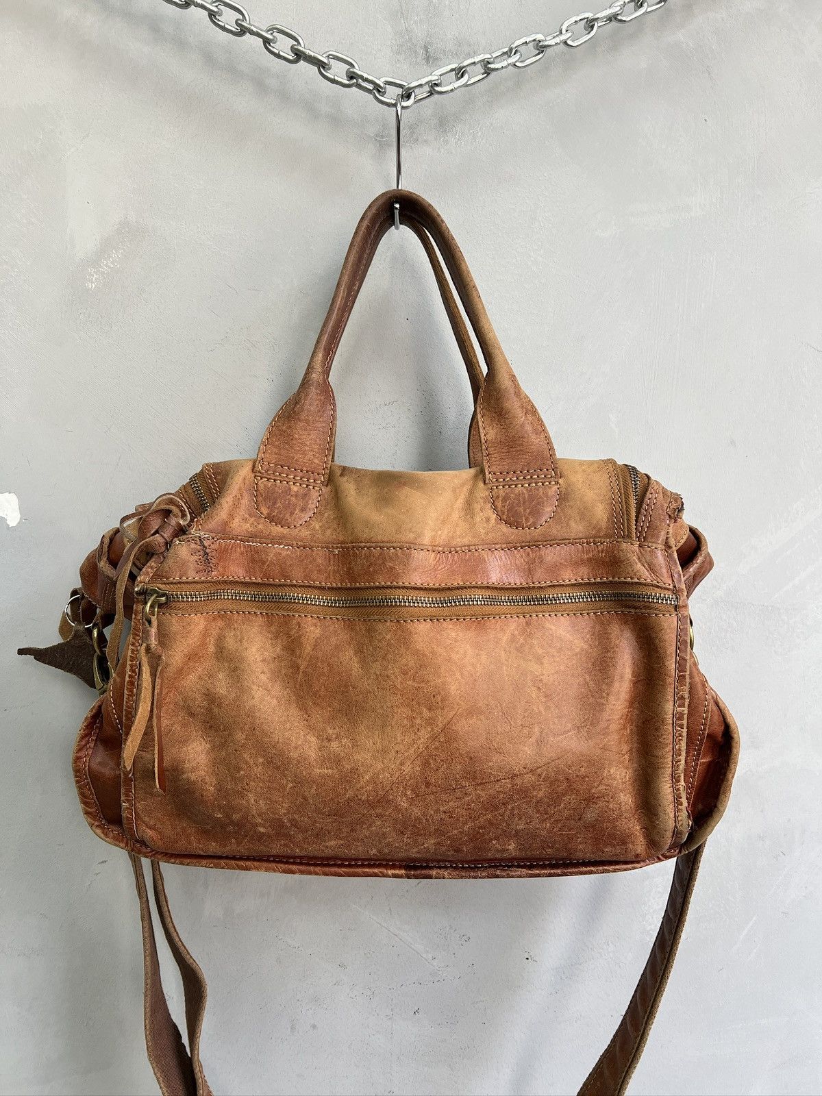 KMRii Kmrii style shoulder Multipocket leather bag y2k style hype Size ONE SIZE - 15 Thumbnail