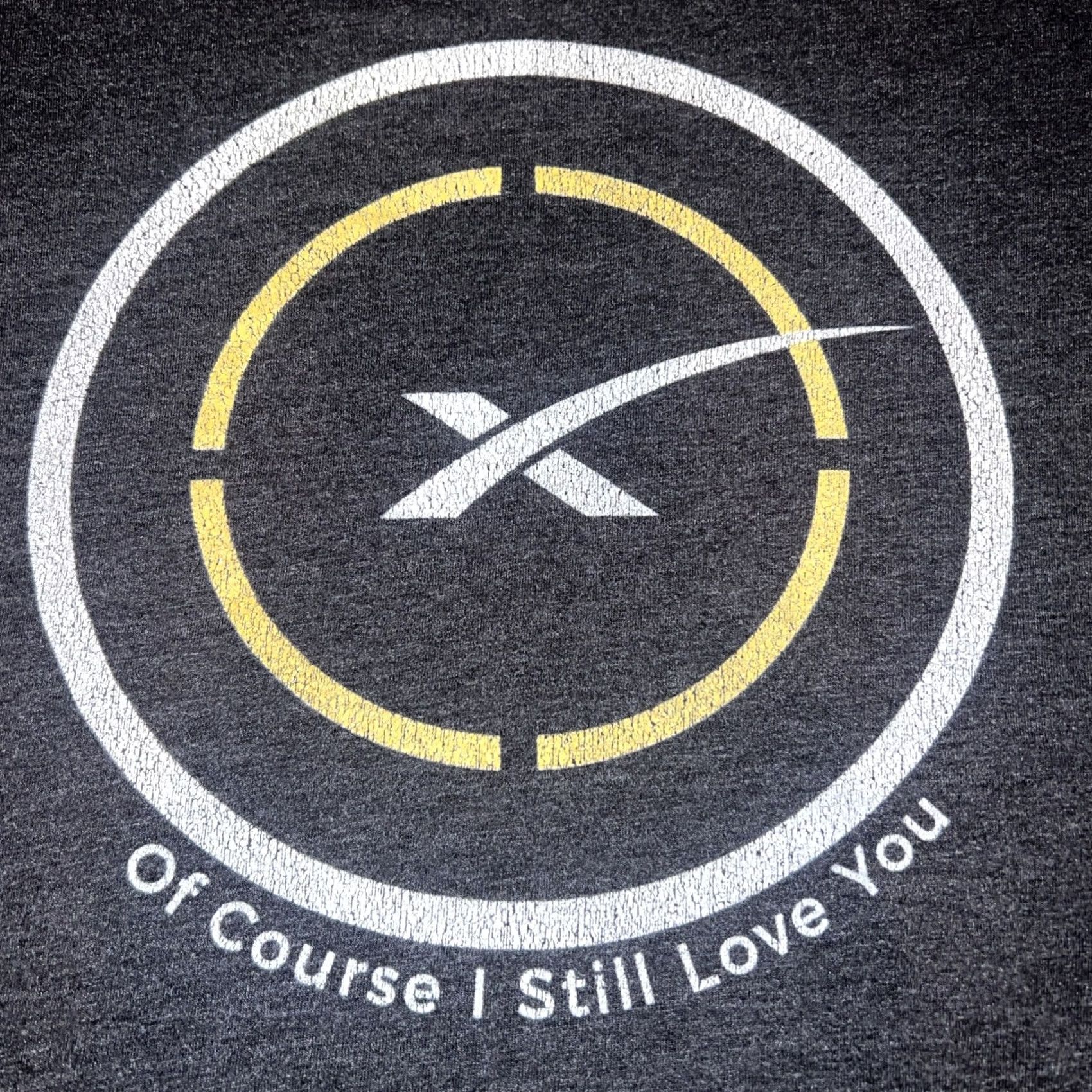 Logo 7 VINTAGE SpaceX Logo ‘Of Course I Still Love You’ Shirt Unisex Adults Medium Gray Short Sleeve Crew Neck Size US M / EU 48-50 / 2 - 2 Thumbnail
