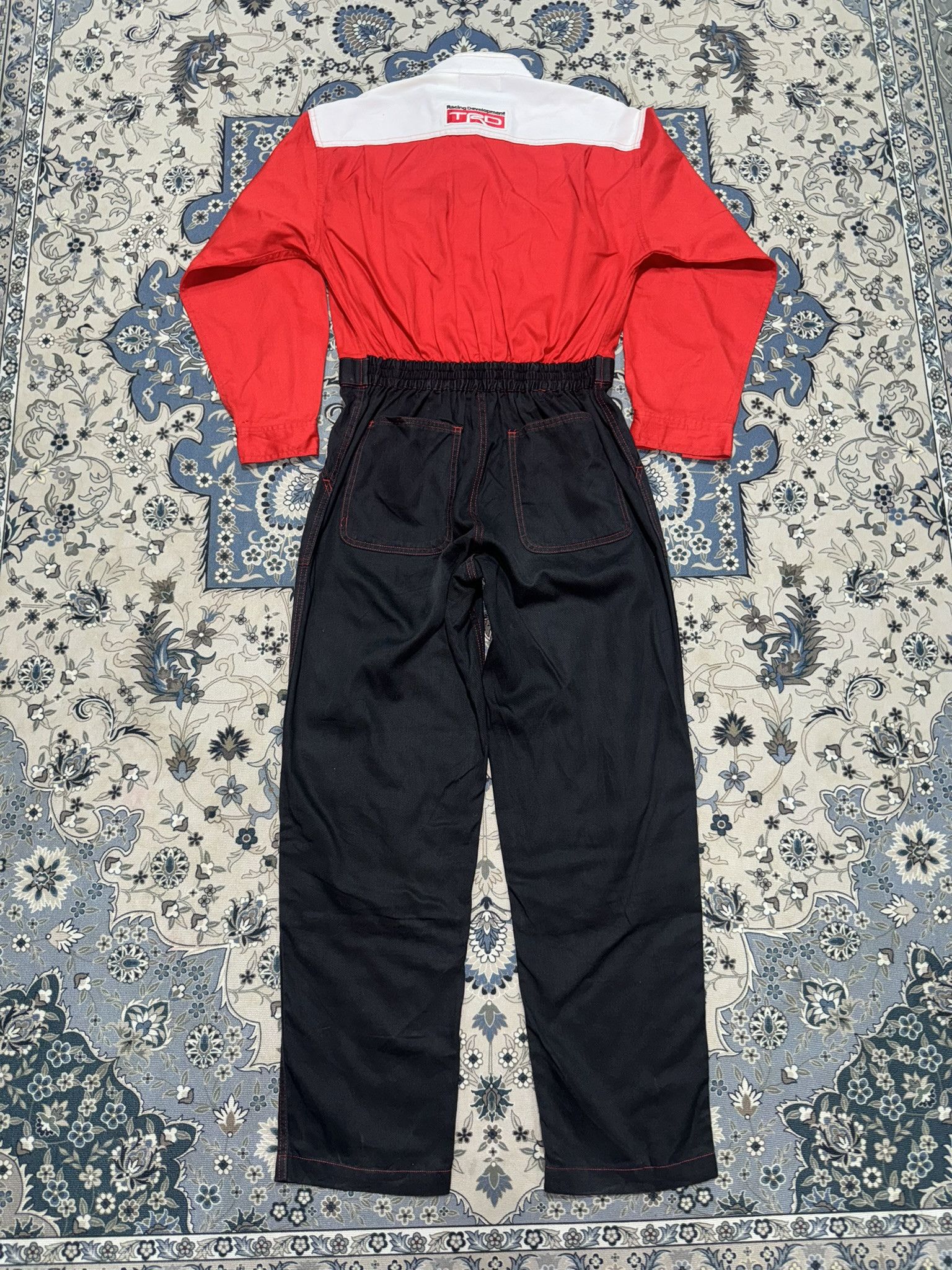 Japanese Brand × Sports Specialties Vintage Toyota TRD Racing Development Overalls Jumpsuit M Size US 30 / EU 46 - 2 Thumbnail