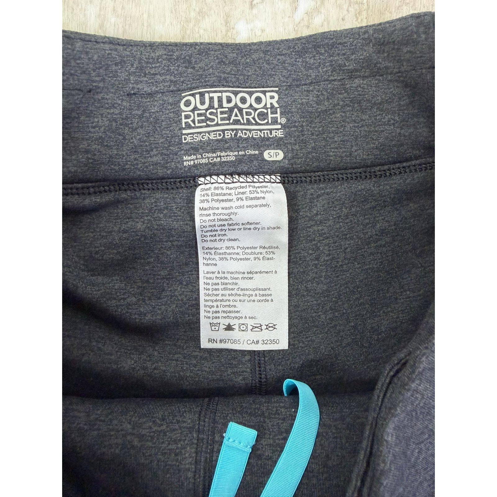 Outdoor Research Outdoor Research Women's Peregrine Skort Black Gray Small Size 27" / US 4 / IT 40 - 6 Thumbnail