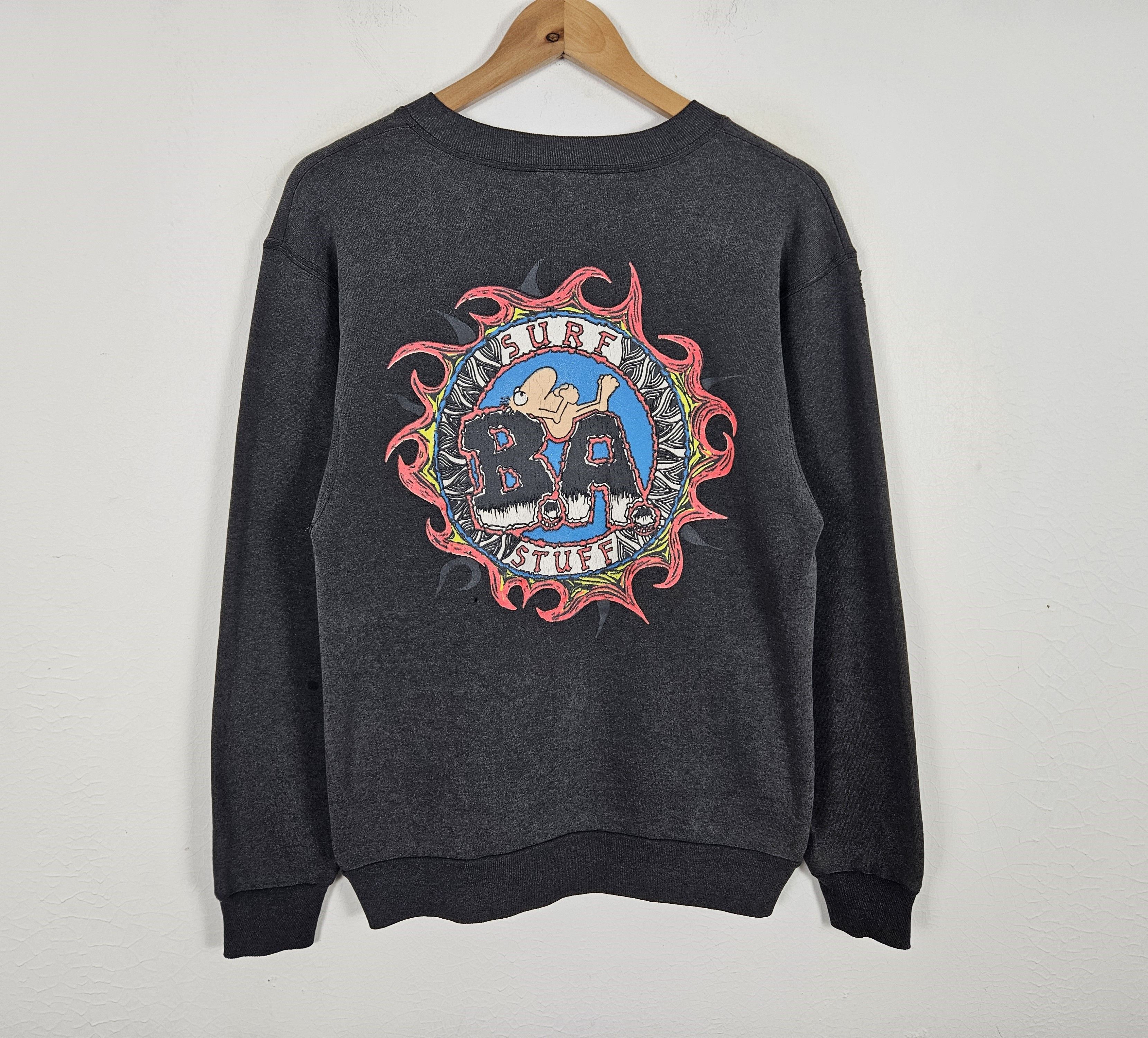 Powell Peralta × Tony Hawk × Vintage Bronze Age Skateboards Spellout vintage 90s Sweatshirt Size US M / EU 48-50 / 2 - 3 Thumbnail