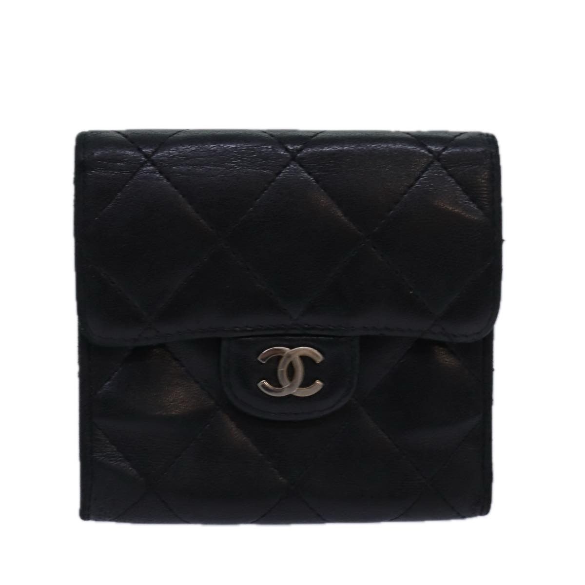 Chanel Timeless Black Leather Wallet (Pre-Owned) Size ONE SIZE - 1 Thumbnail
