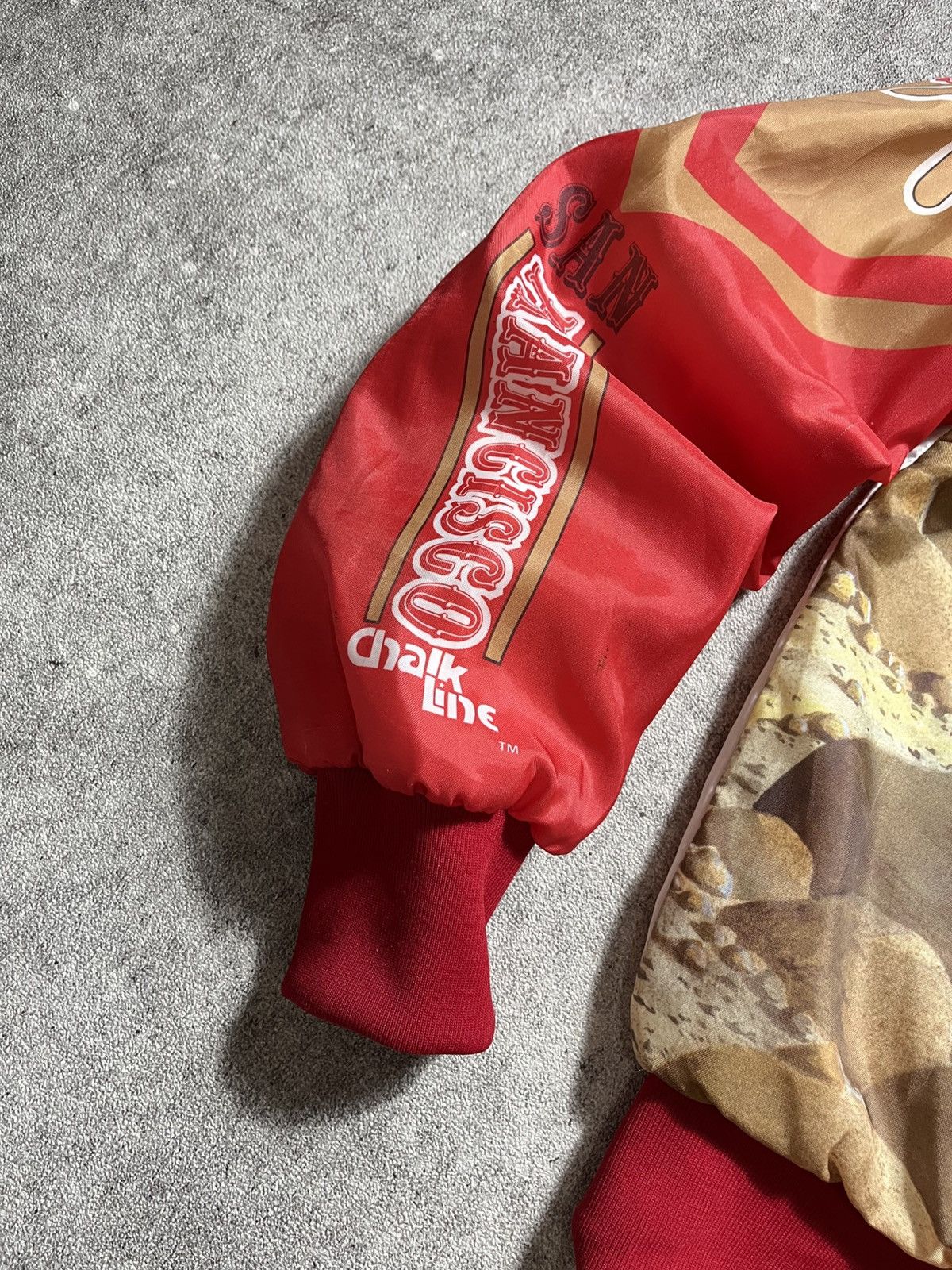Chalk Line Vintage 90s Chalk Line San Francisco 49ers Fanimation Jacket Size US S / EU 44-46 / 1 - 3 Thumbnail