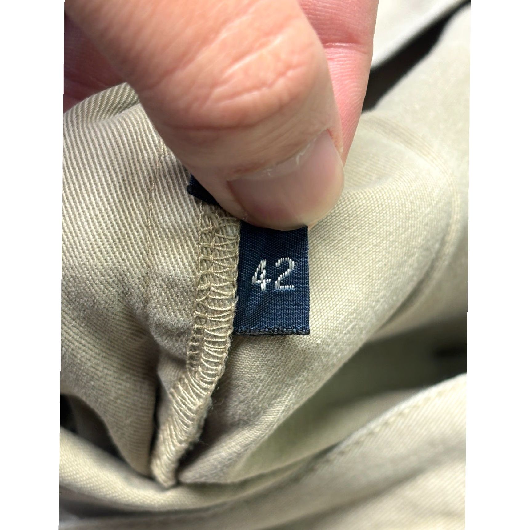 Polo Ralph Lauren Polo Ralph Lauren Andrew Short Mens 42x5.5 Khaki Tan Pleated Cotton Chino Shorts Size US XL / EU 56 / 4 - 5 Thumbnail