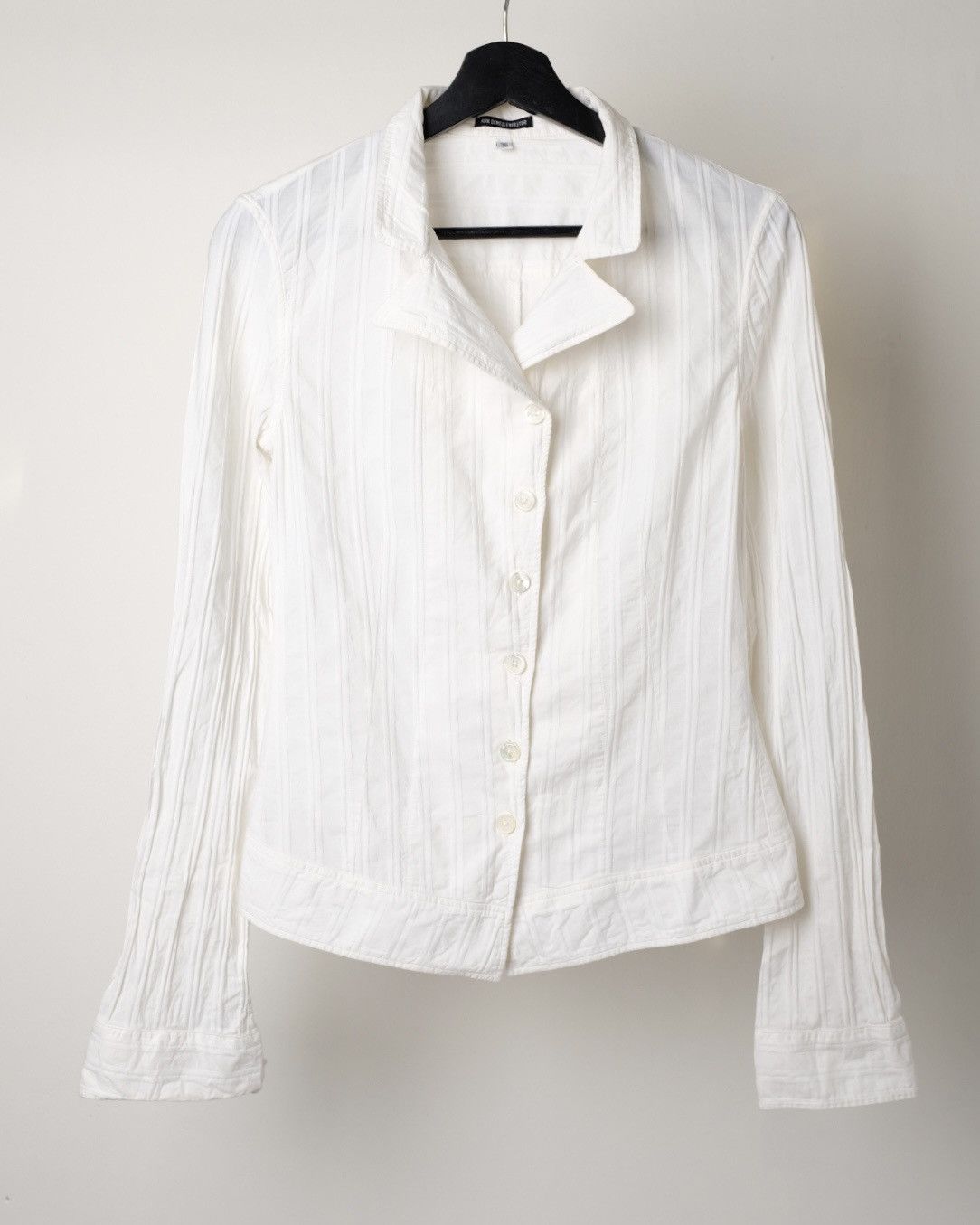 Ann Demeulemeester ANN DEMEULEMEESTER ASYMMETRICAL SHIRT Size XS / US 0-2 / IT 36-38 - 1 Thumbnail