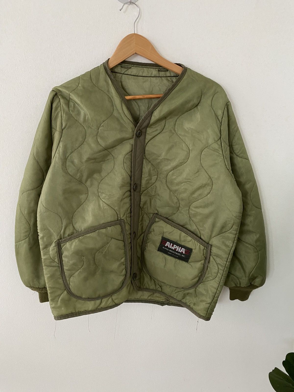 Alpha Industries Alpha Industries ALS/92 Field Coat Liner in olive drab Size US L / EU 52-54 / 3 - 9 Thumbnail