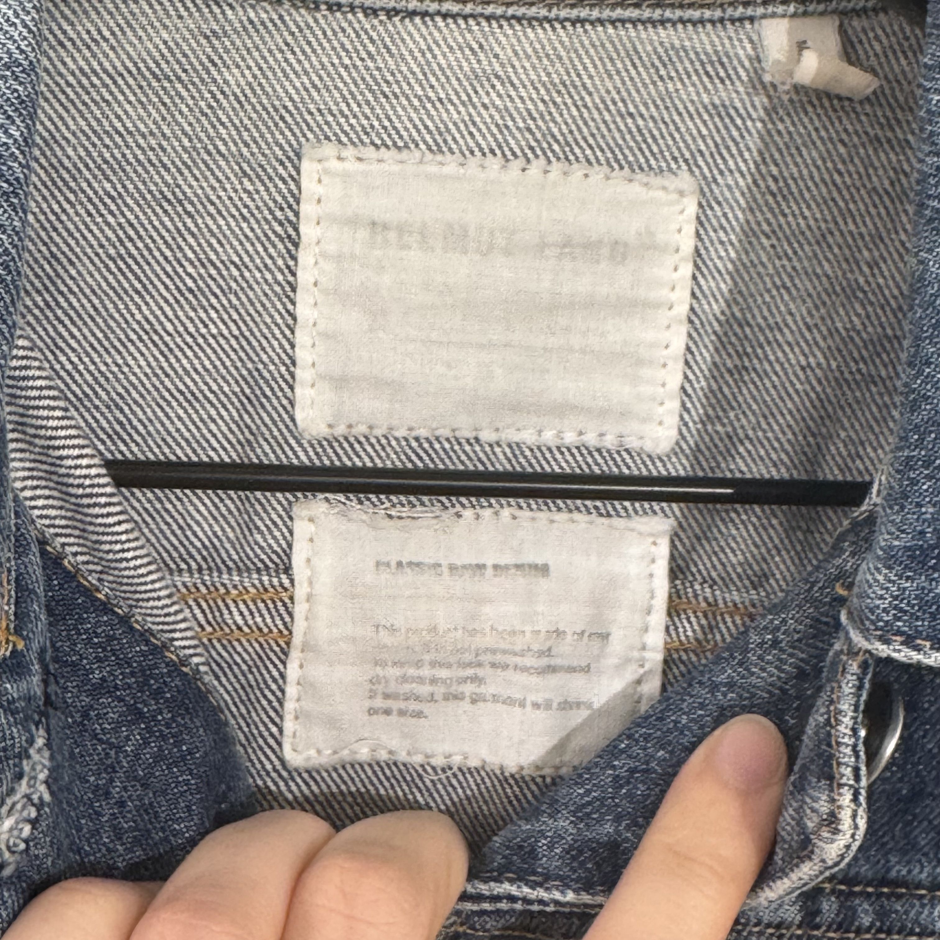 Helmut Lang Helmut Lang Denim Jacket 1999 Size US XS / EU 42 / 0 - 6 Thumbnail