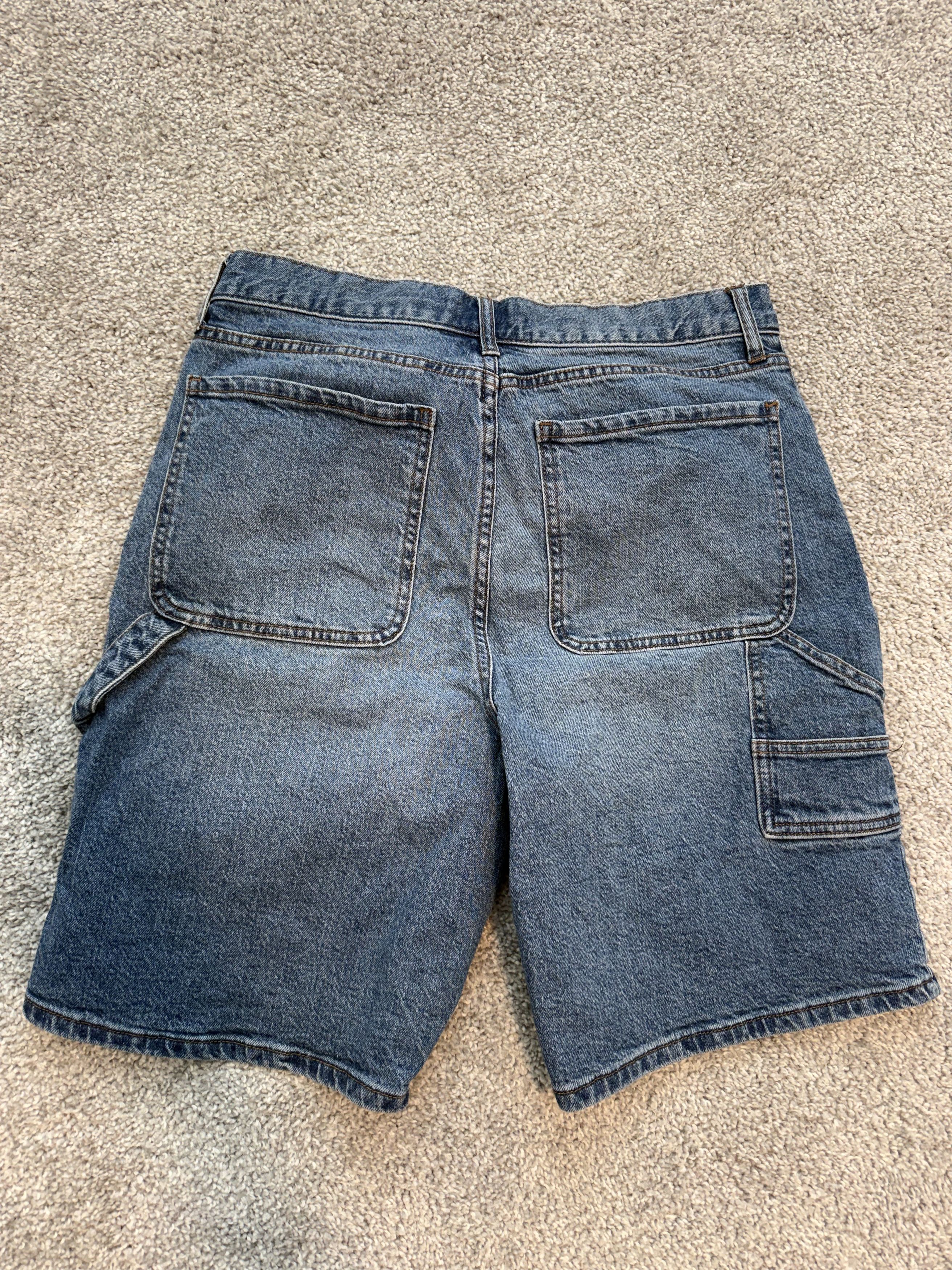 Rsq RSQ Mens Loose Denim Carpenter Shorts Size US 30 / EU 46 - 2 Thumbnail