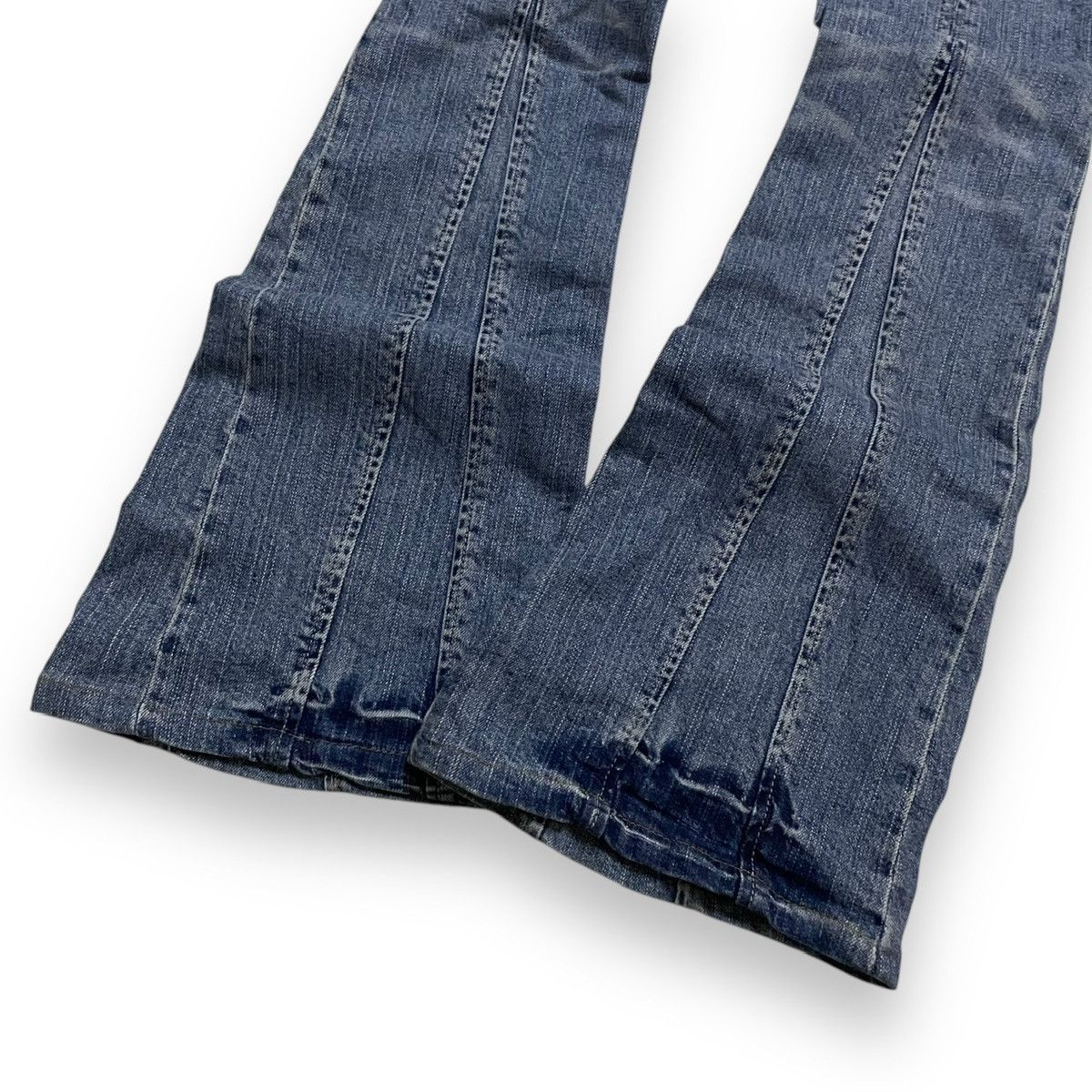 Hysteric Glamour Vintage Multi Pocket Flared Blue Jeans Denim Size US 29 - 8 Thumbnail