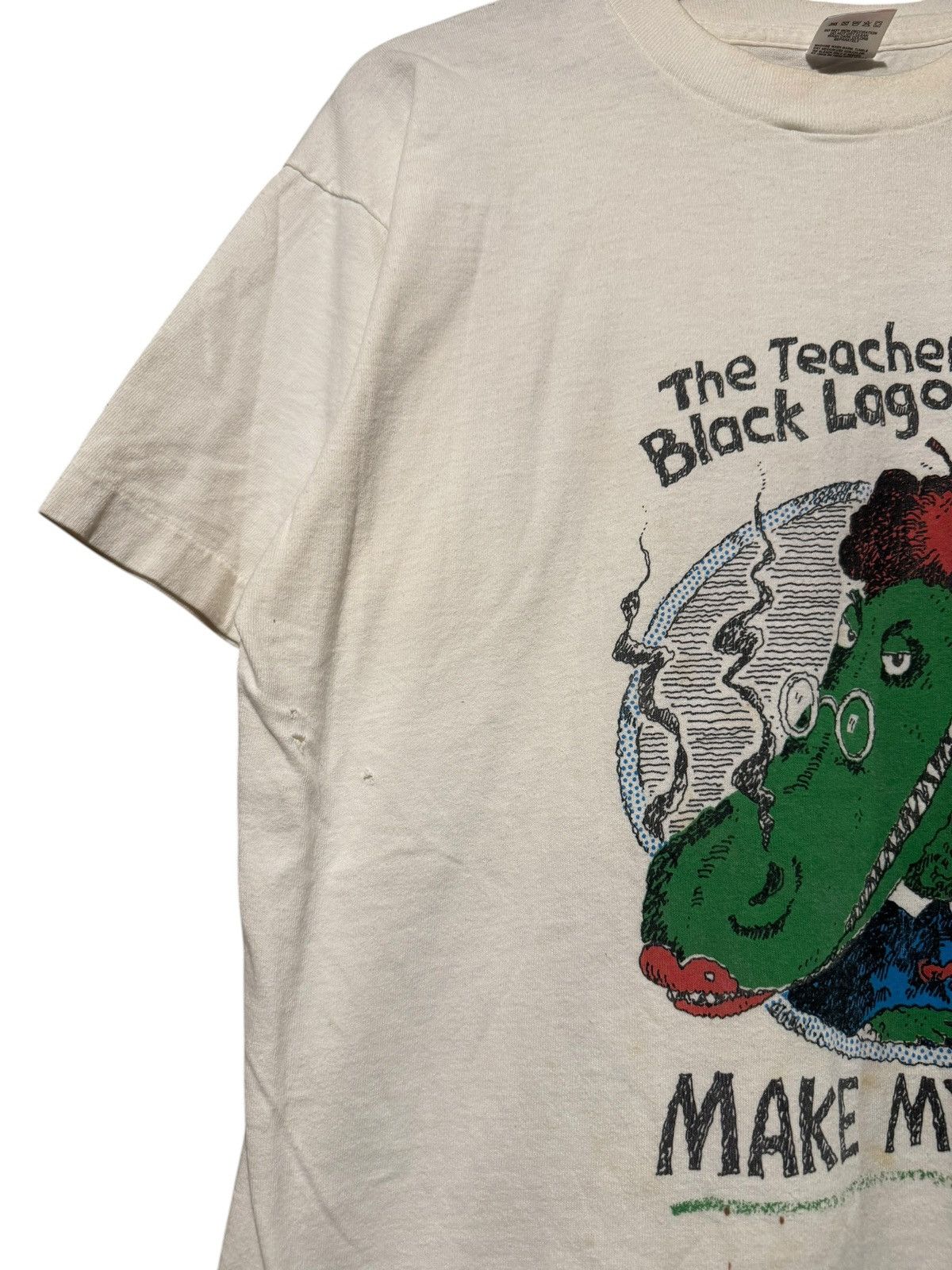 Vintage 90s teacher from the Black Lagoon graphic tee Size US L / EU 52-54 / 3 - 3 Thumbnail