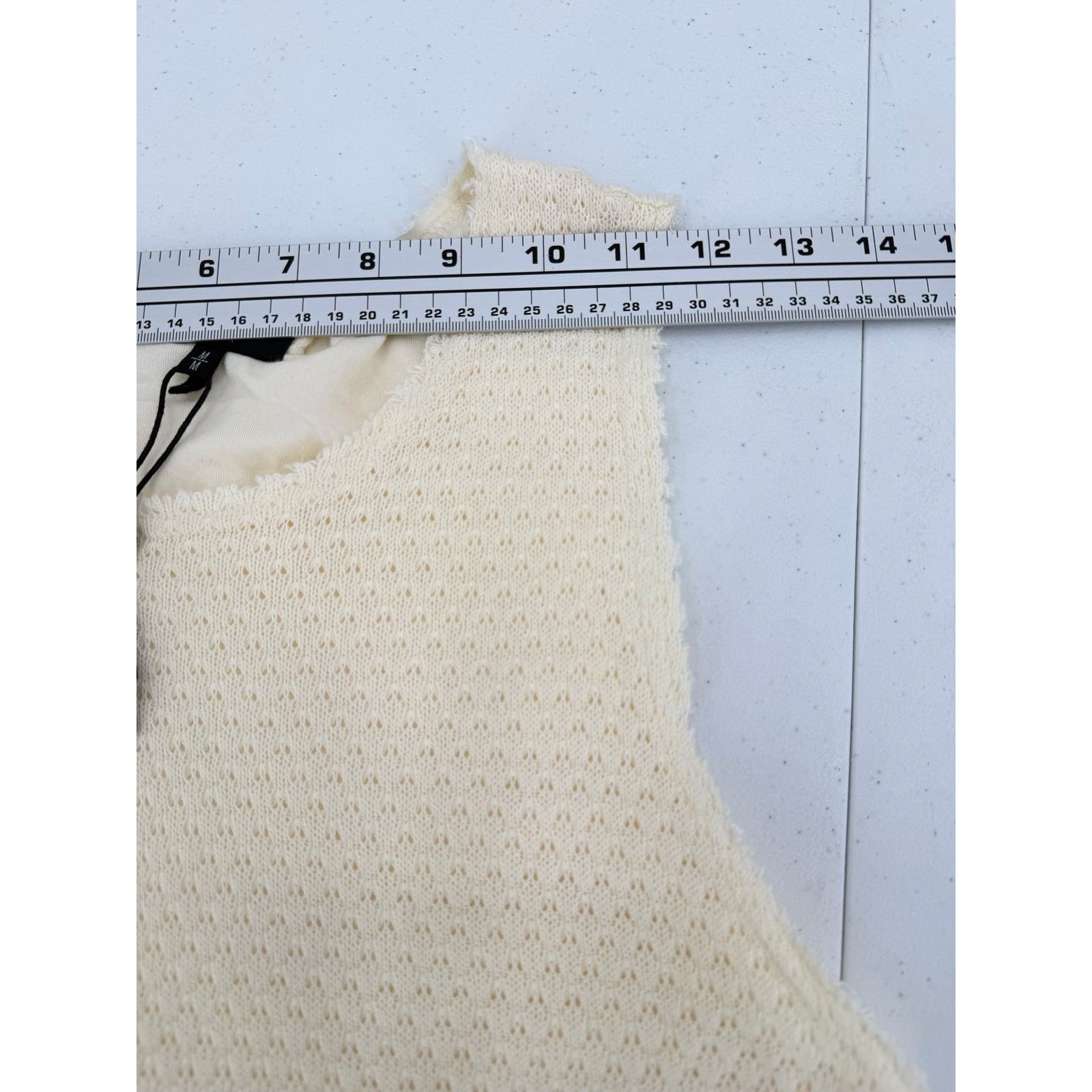 Rag & Bone NWT Rag & Bone Carine Crochet Cream/Ivory Tank Maxi Dress Size M / US 6-8 / IT 42-44 - 6 Thumbnail