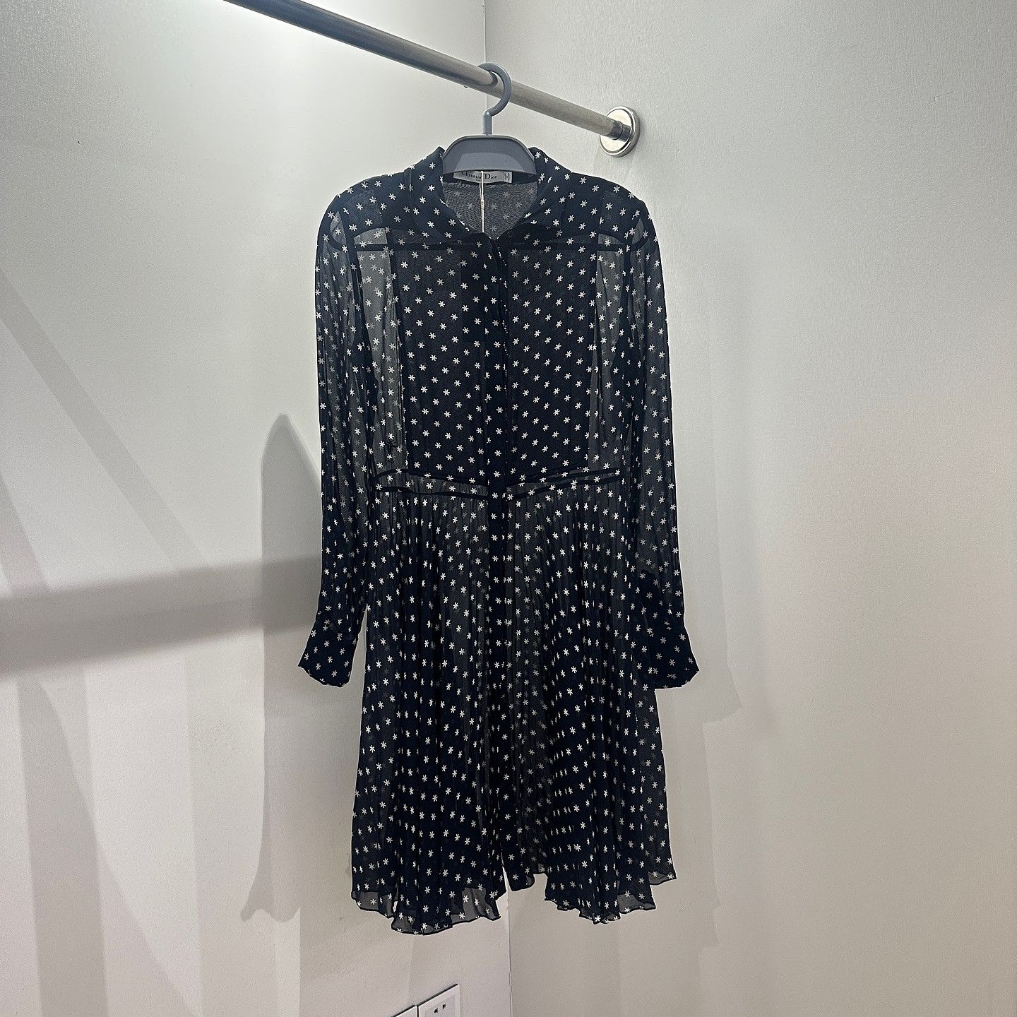 Dior Christian Dior Star Print Mini Dress Size 36 Size XS / US 0-2 / IT 36-38 - 1 Thumbnail