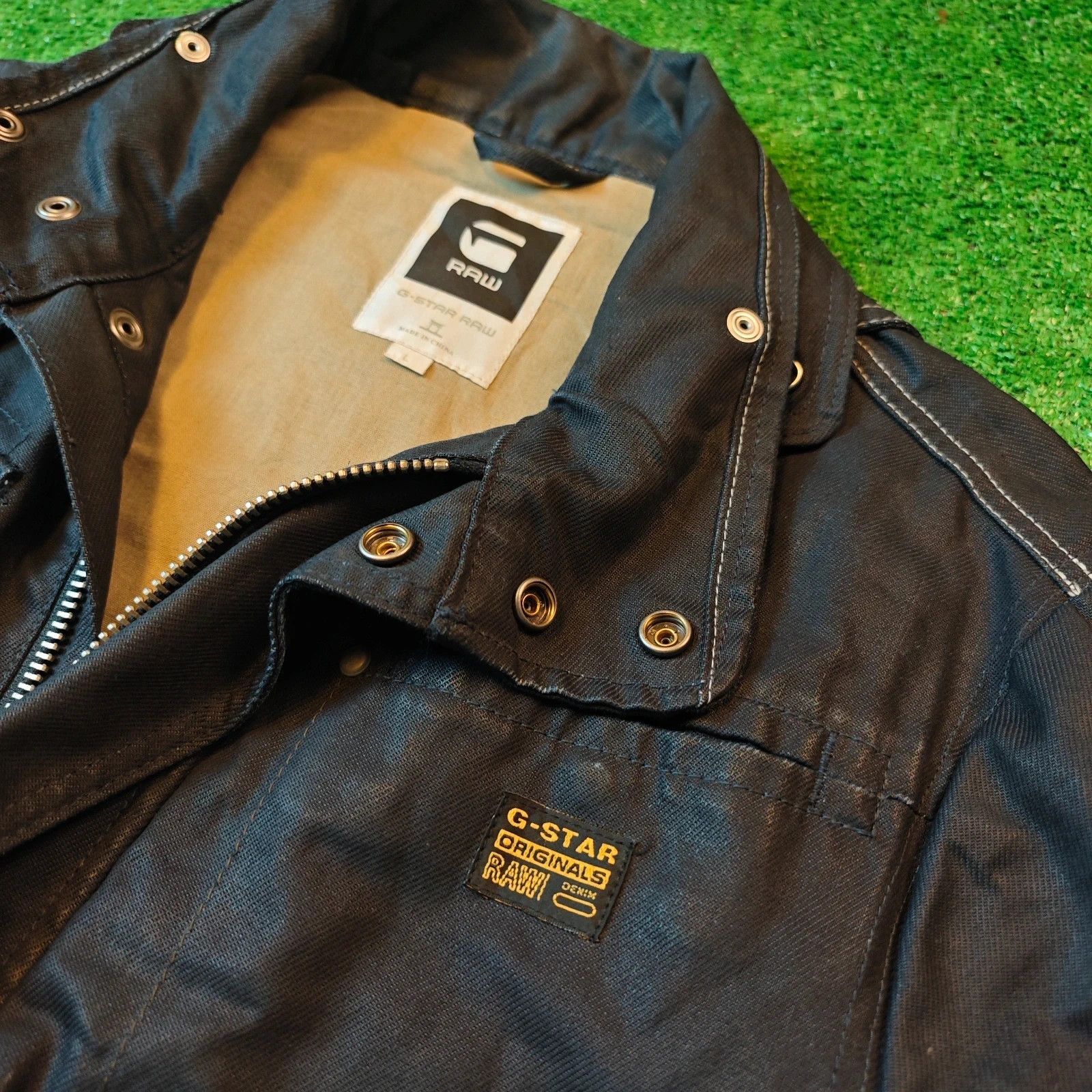 G-Star G-star denim jacket mens Large thompson outdoors utility Size US L / EU 52-54 / 3 - 14 Thumbnail