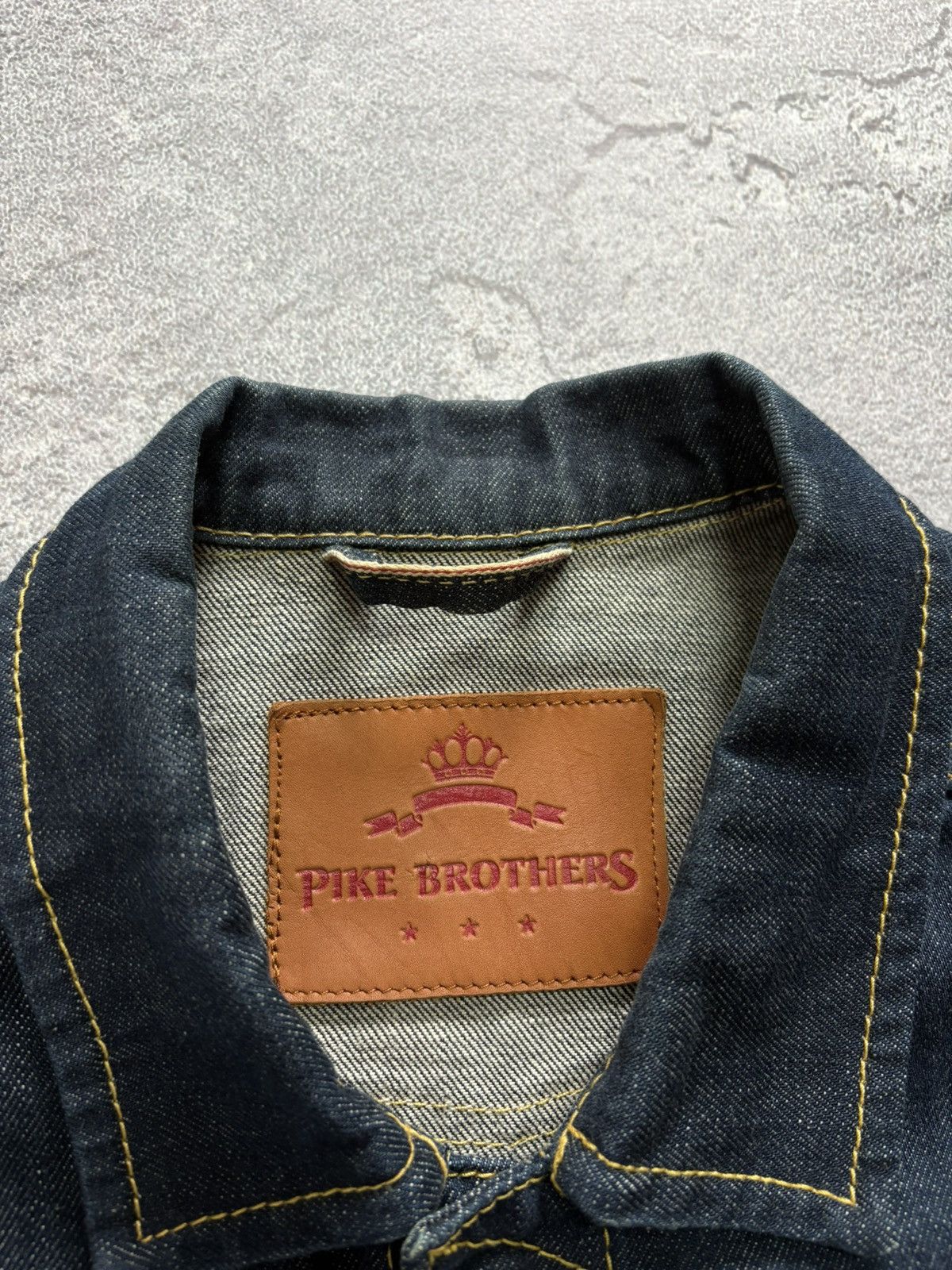 Pike Brothers Pike Brothers Selvedge Denim 11oz Roamer Vest Blue size M Size US M / EU 48-50 / 2 - 4 Thumbnail