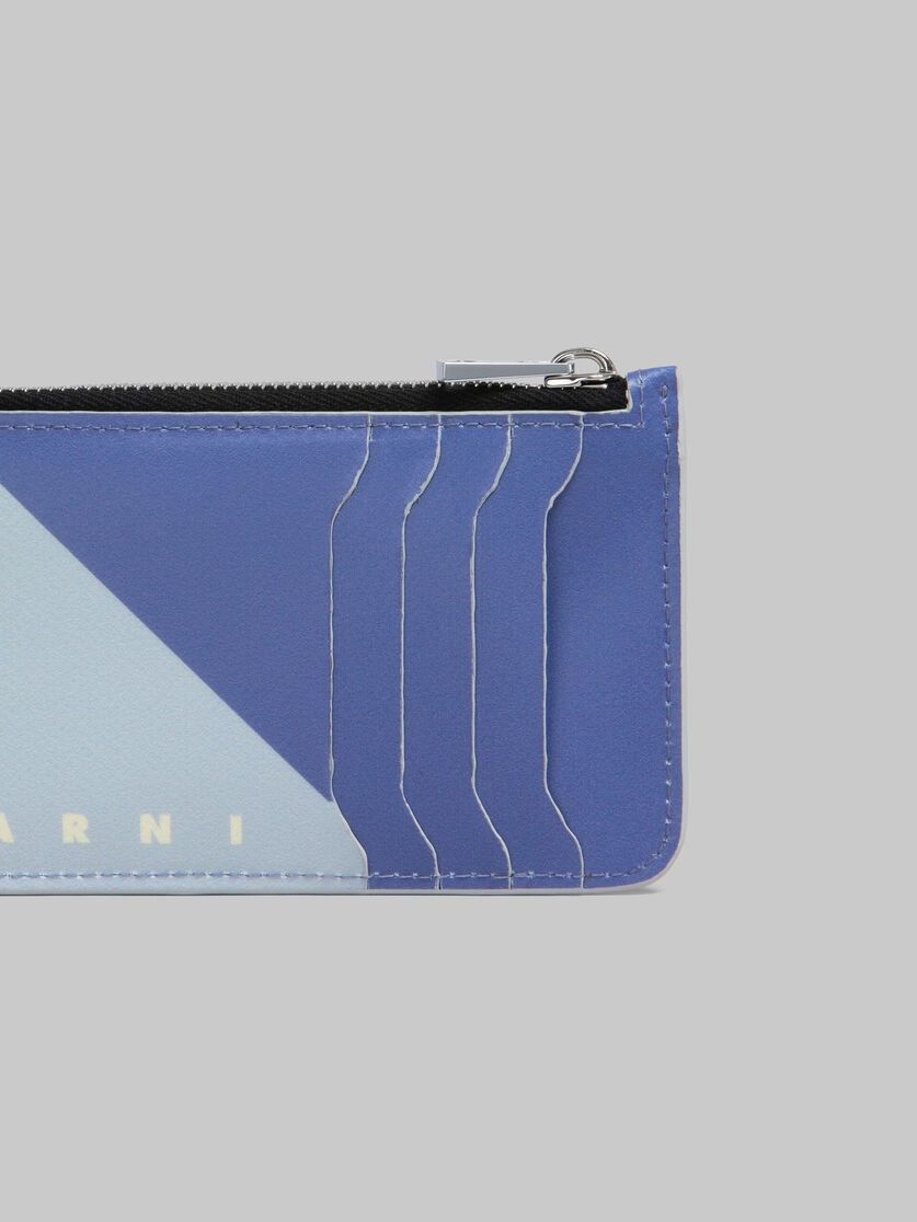 Marni o1f1d3z0725 Size: OS / Tribeca Card Case in Purple & Blue Size ONE SIZE - 3 Thumbnail