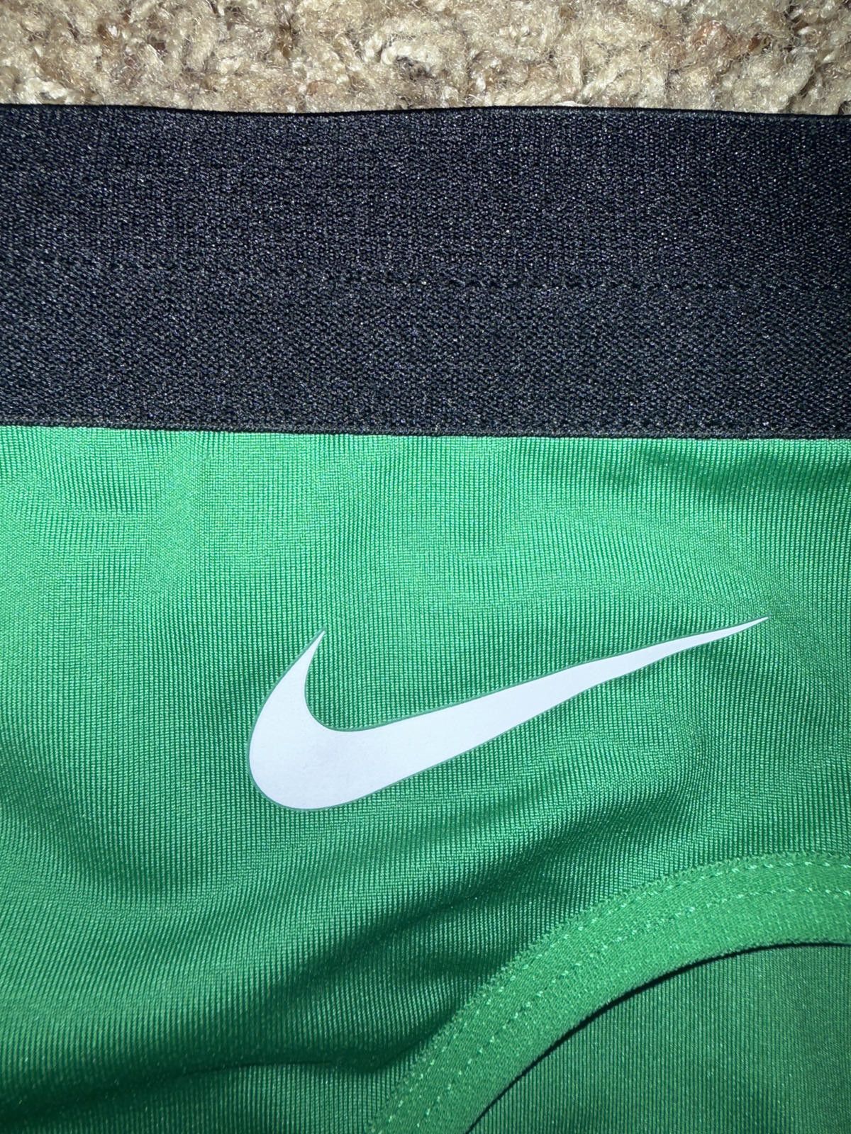 Nike Nike Women Dri-FIT Fast Running Green Brief Bottom Track Short Sample Size ONE SIZE - 2 Thumbnail