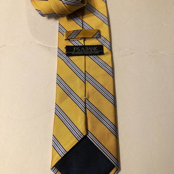 Jos. A. Bank JOS.A.BANK MEN'S NEW 100%SILK NECK TIE 3 1/2" X 58 1/2" Size ONE SIZE - 3 Thumbnail