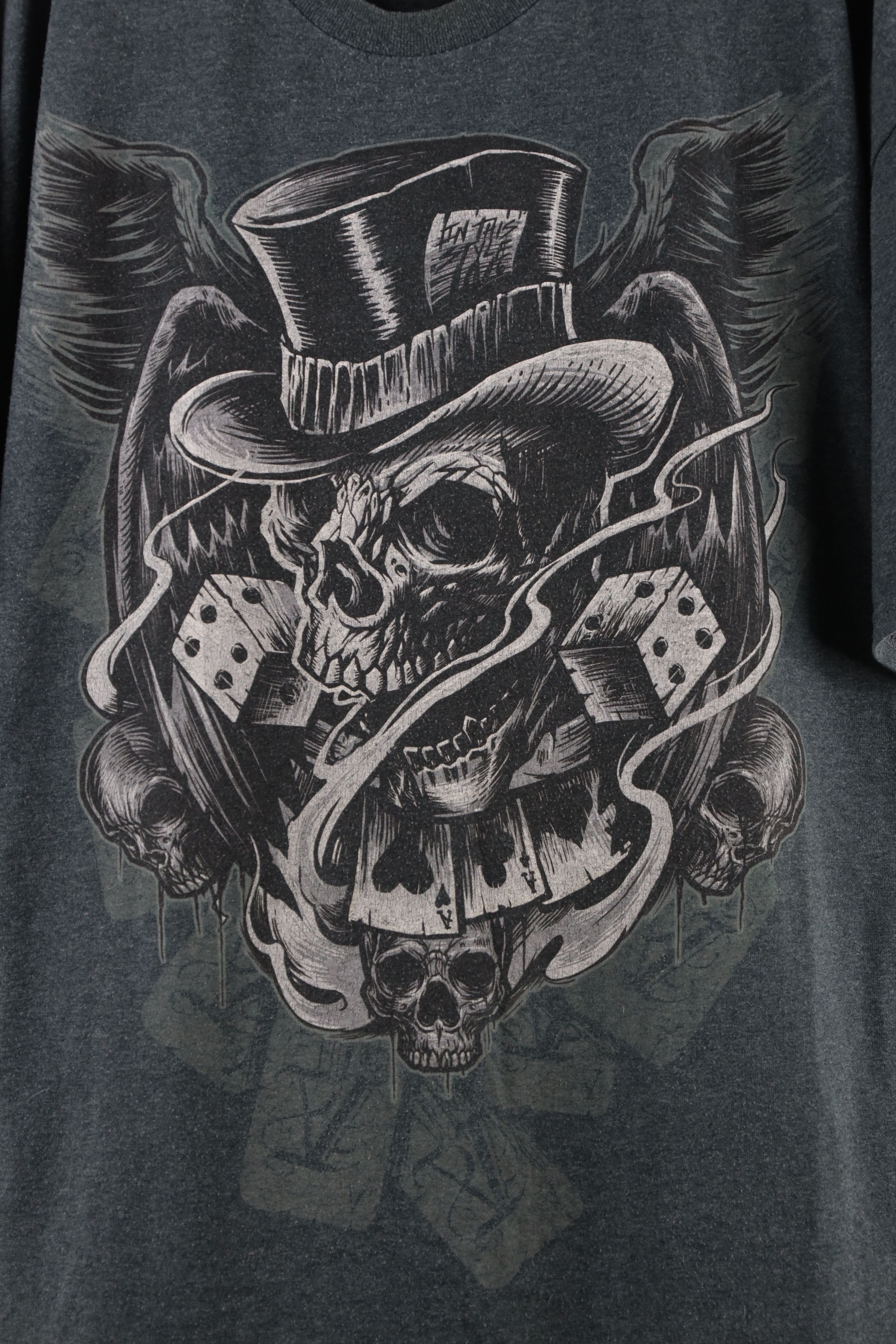 Vintage Vintage Y2K Streetwear Dice Tribal UFC MMA Fighting T-Shirt Size US XXL / EU 58 / 5 - 4 Thumbnail