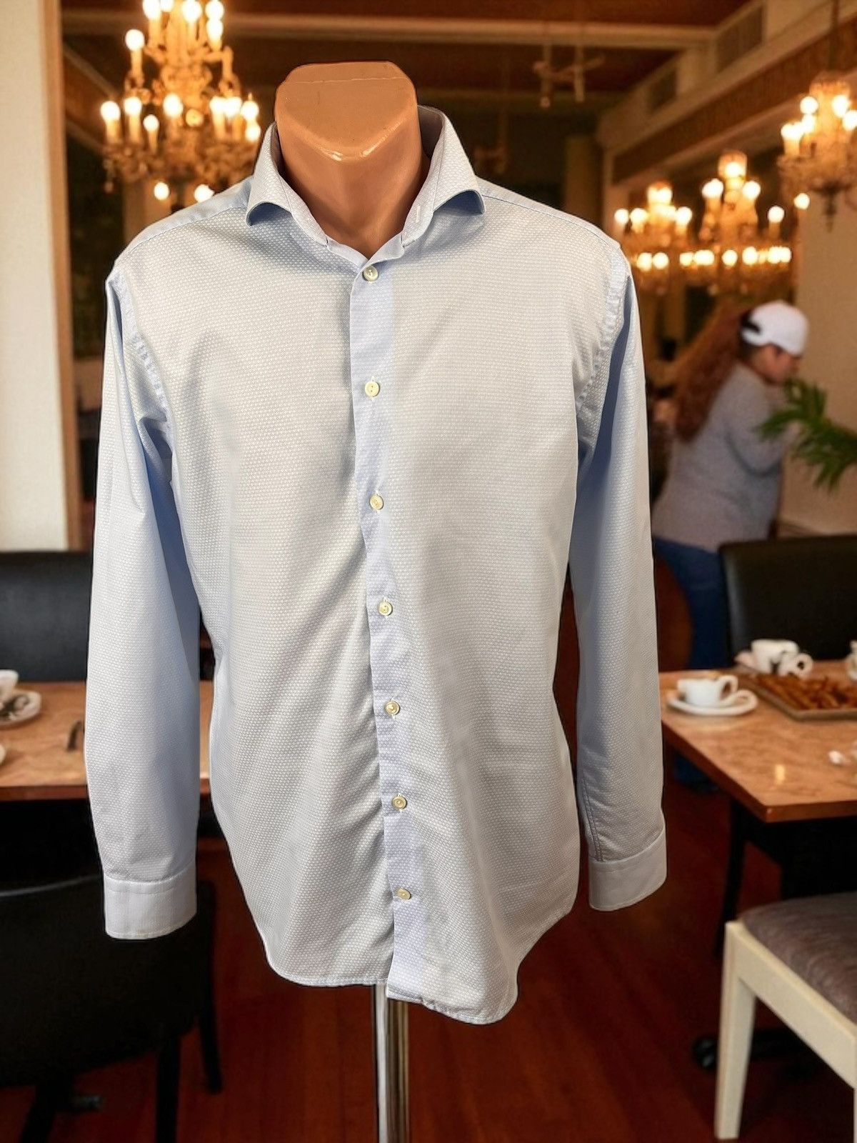 Eton Eton blue shirt size M Size US M / EU 48-50 / 2 - 1 Thumbnail