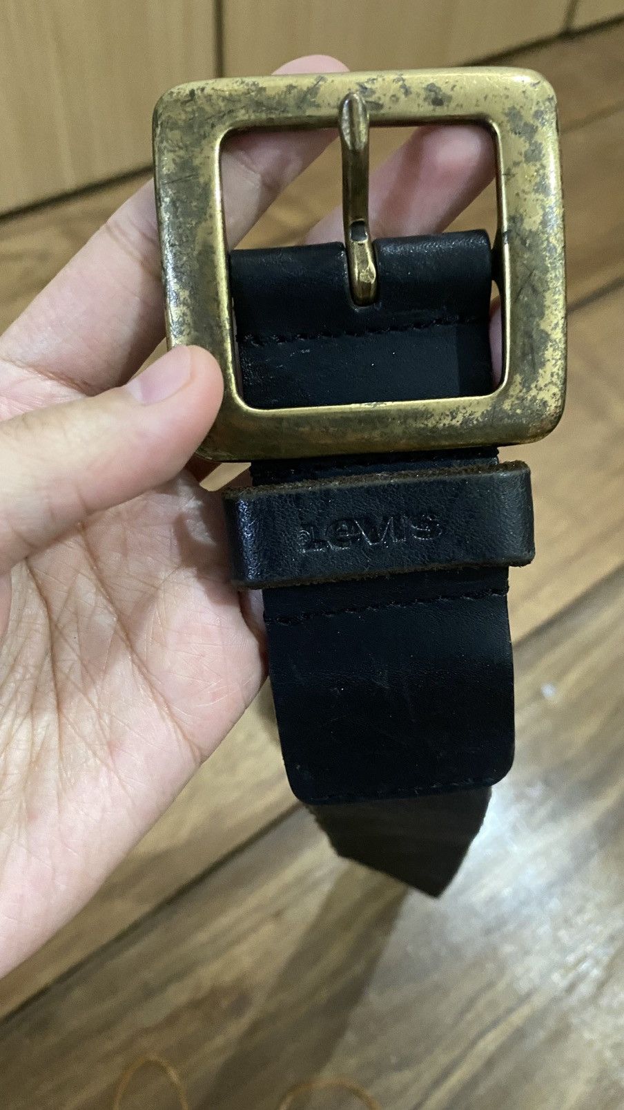 Vintage Y2K vintage belt leather levis Size ONE SIZE - 2 Thumbnail