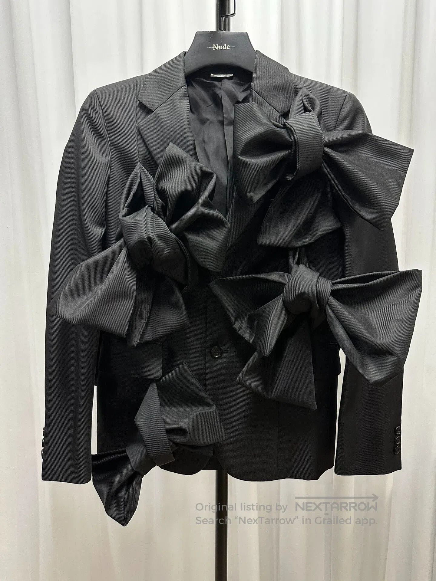 Comme des Garcons Homme Plus Comme des Garcons Homme Plus Bow Jacket. Size XS / US 0-2 / IT 36-38 - 1 Thumbnail