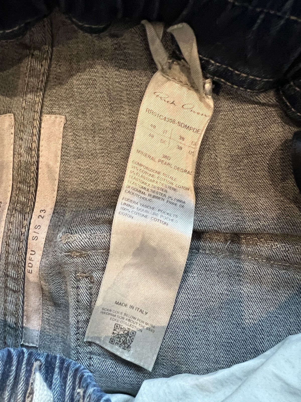 Rick Owens Rick owens EDFU Belas Cargo pants Size US 38 / EU 54 - 6 Thumbnail