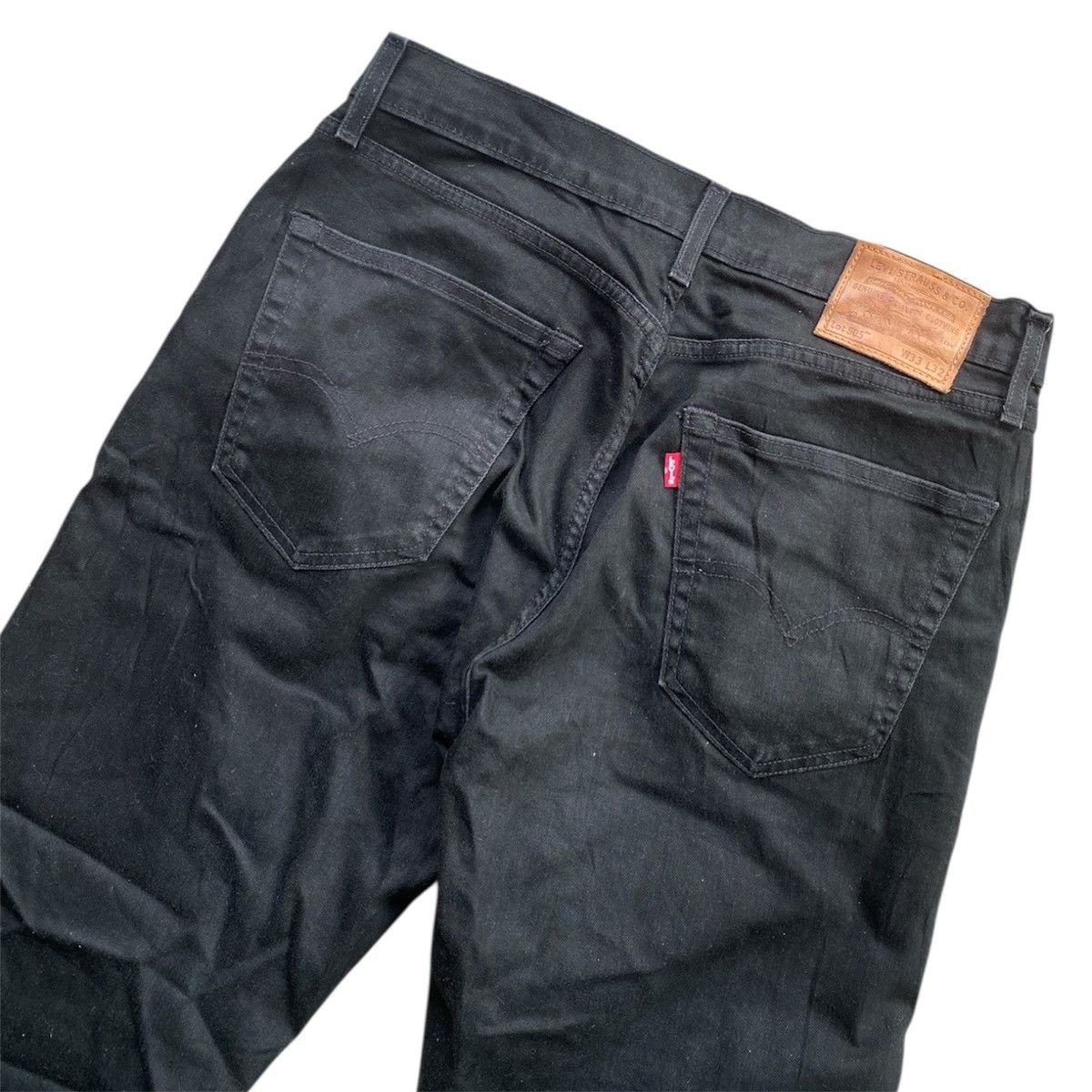 Levi's × Levi's Vintage Clothing Vintage Levi’s Premium 505 Big E Black Denim Pants Size US 32 / EU 48 - 3 Thumbnail