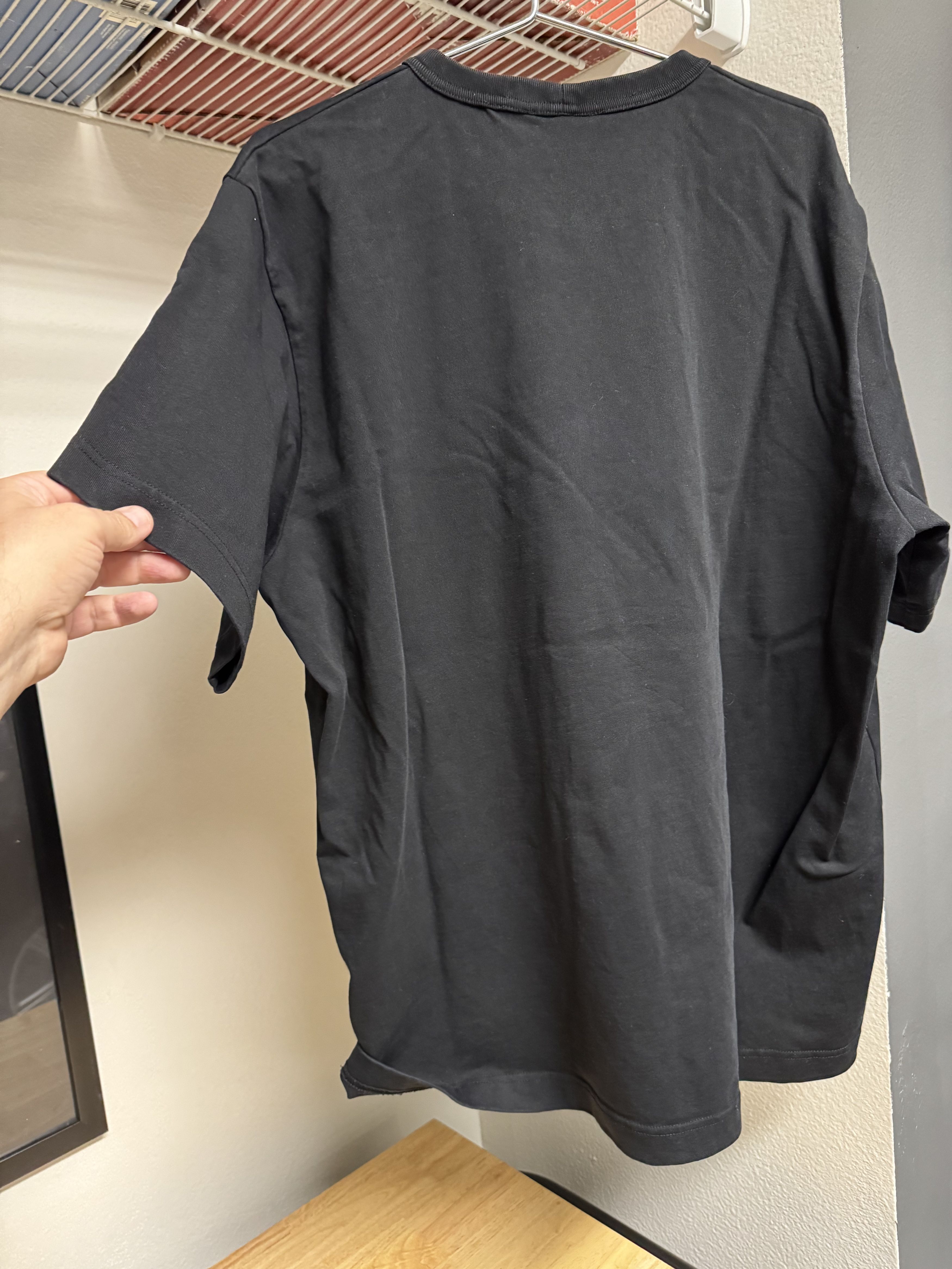 Helmut Lang Helmut Lang Metallic Print T-shirt Size US XXL / EU 58 / 5 - 2 Thumbnail