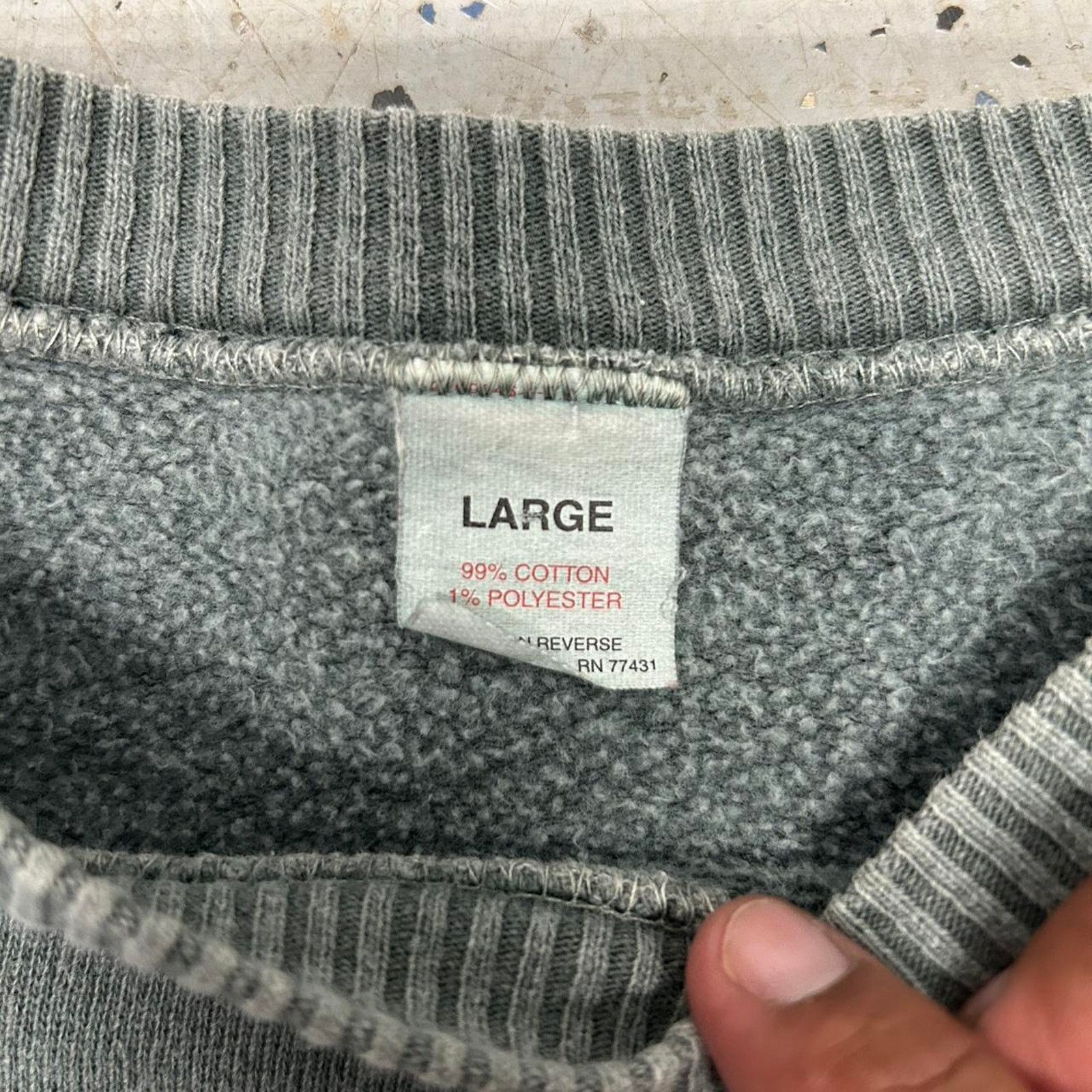 Other VTG Green Santa Fe embroidered sweatshirt with a relaxed fit Size L / US 10 / IT 46 - 3 Thumbnail