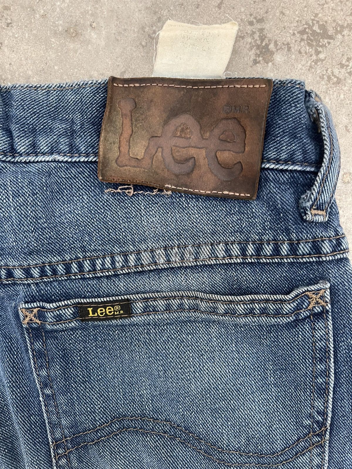 Lee Vintage Lee Riders Distressed Denim Size US 30 / EU 46 - 12 Thumbnail
