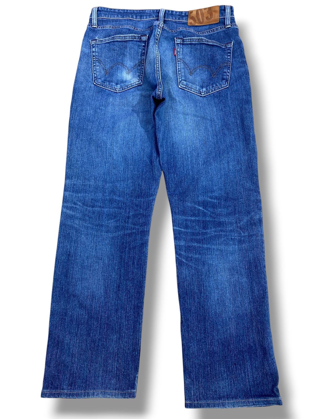 Edwin Edwin Faded Wash Distressed Style Loose Jeans Size US 30 / EU 46 - 3 Thumbnail