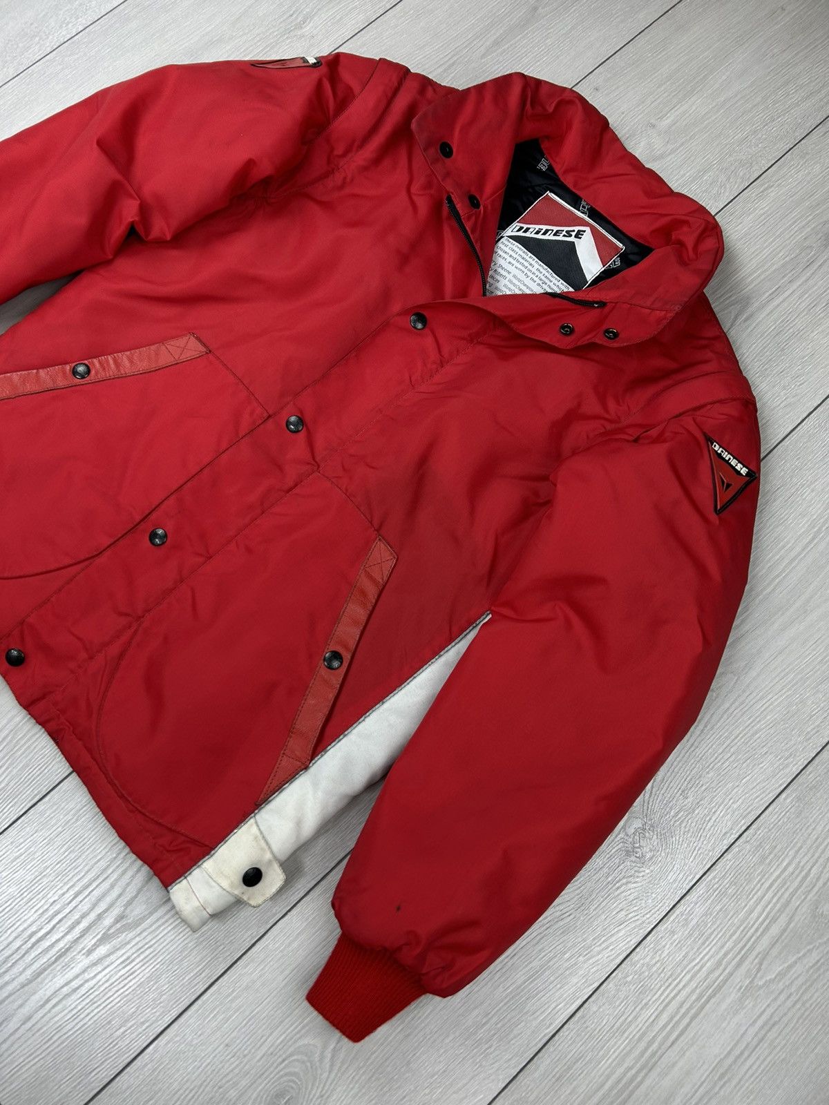 Dainese × Vintage Dainese Vintage Racing Jacket Red Size S Size US S / EU 44-46 / 1 - 3 Thumbnail