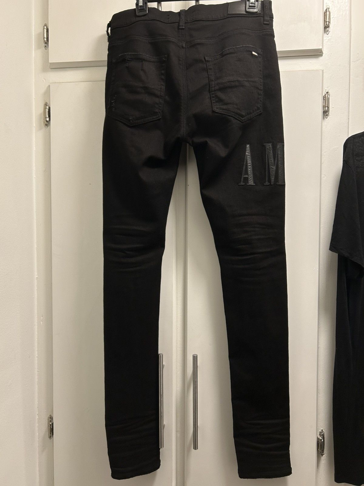 Amiri Leather Core Logo Jean Size US 32 / EU 48 - 5 Thumbnail