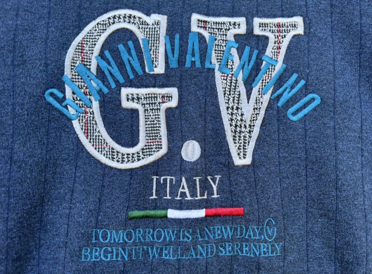 Valentino Vintage Gianni Valentino Embroidered Crewneck Sweatshirt M Size US M / EU 48-50 / 2 - 4 Thumbnail